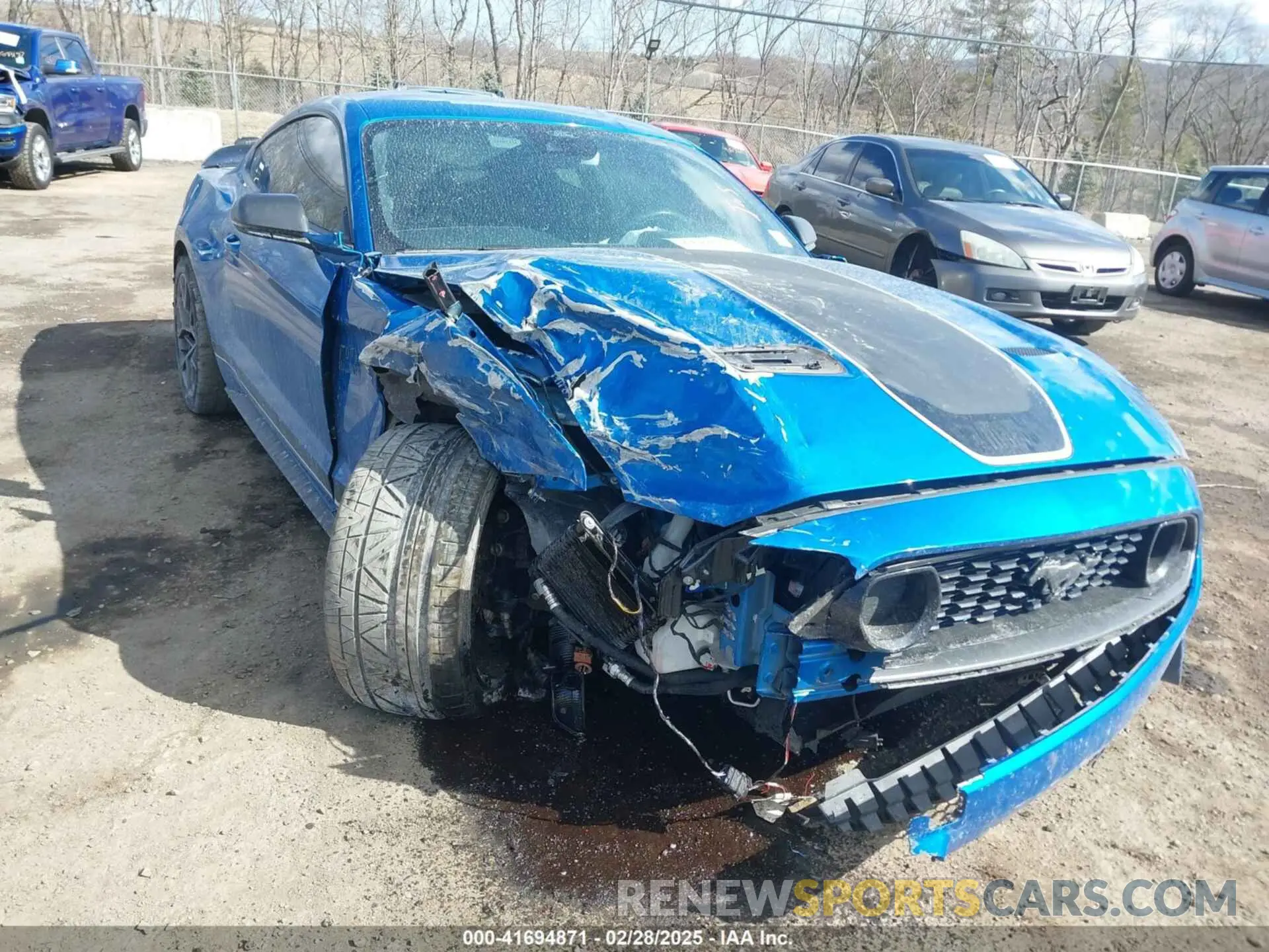 6 Photograph of a damaged car 1FA6P8R05M5554964 FORD MUSTANG 2021