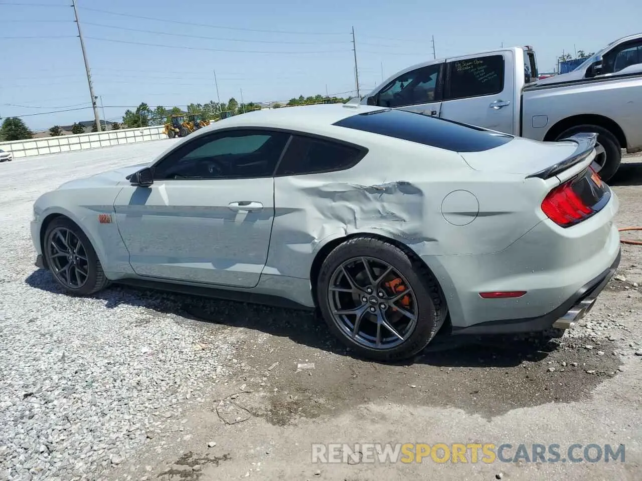 2 Photograph of a damaged car 1FA6P8R07M5555808 FORD MUSTANG 2021