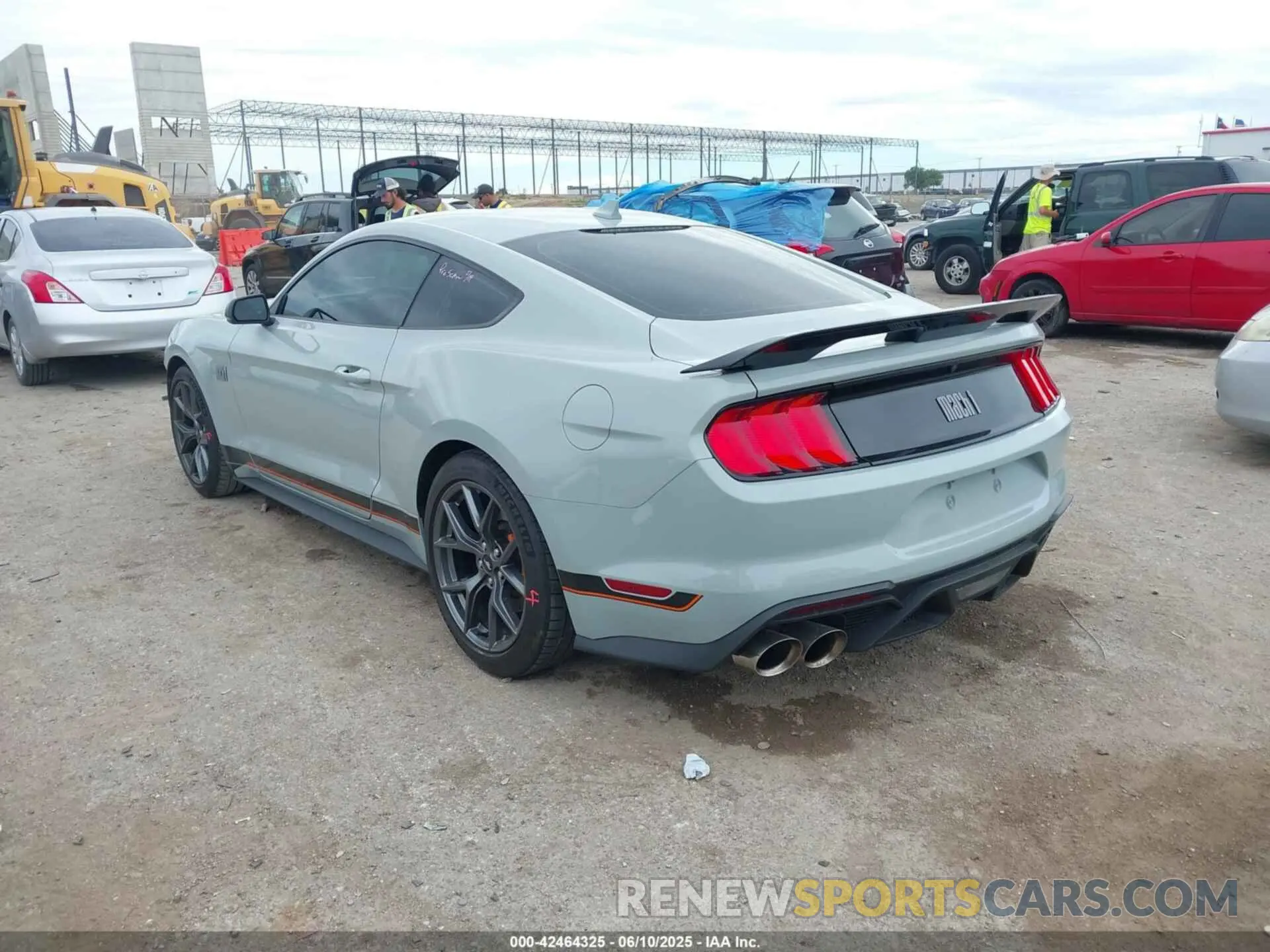 3 Photograph of a damaged car 1FA6P8R08M5551363 FORD MUSTANG 2021