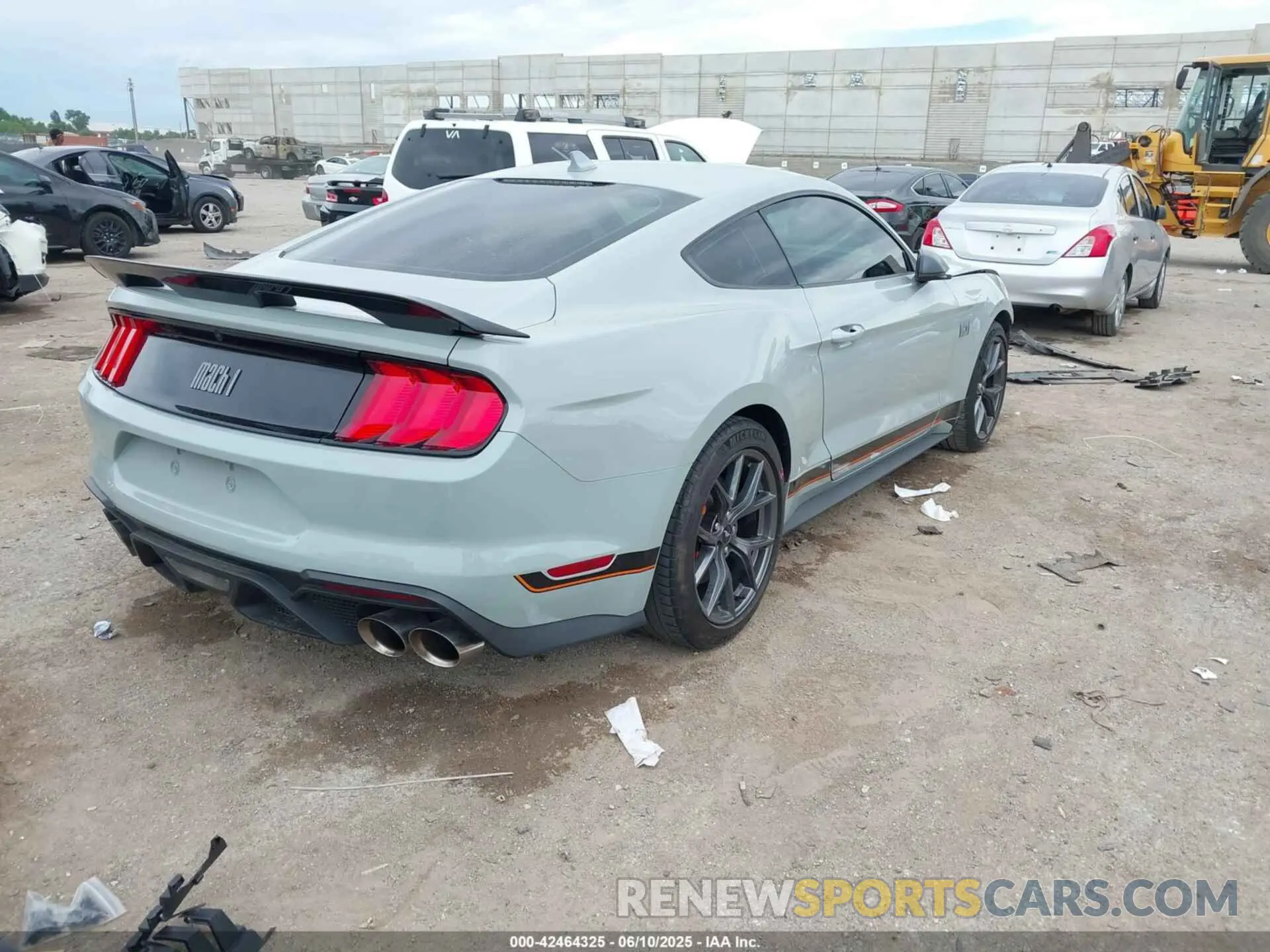 4 Photograph of a damaged car 1FA6P8R08M5551363 FORD MUSTANG 2021