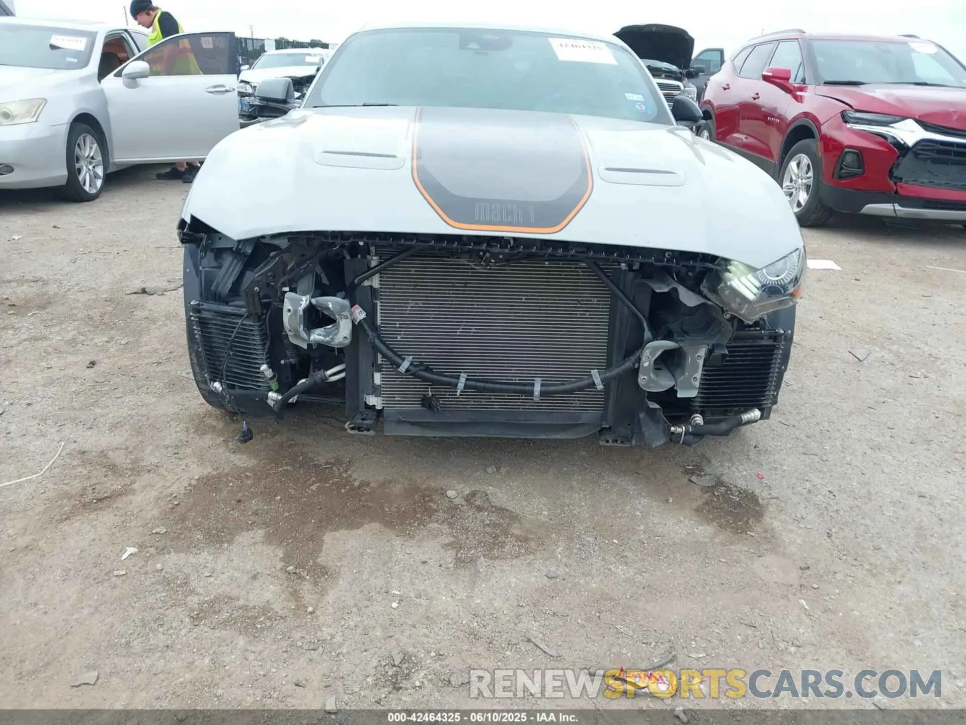 6 Photograph of a damaged car 1FA6P8R08M5551363 FORD MUSTANG 2021