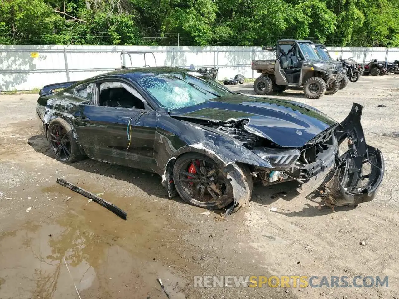4 Photograph of a damaged car 1FA6P8SJ0M5503102 FORD MUSTANG 2021
