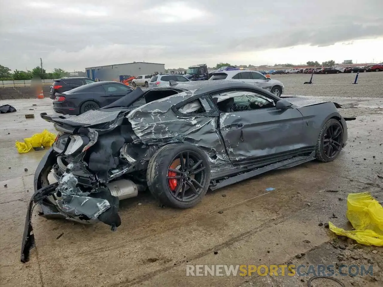 3 Photograph of a damaged car 1FA6P8SJ5M5503662 FORD MUSTANG 2021