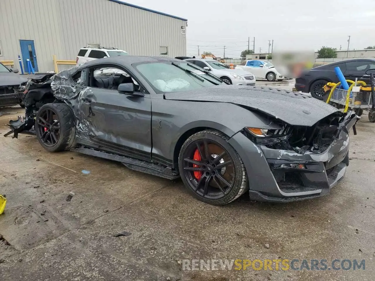4 Photograph of a damaged car 1FA6P8SJ5M5503662 FORD MUSTANG 2021