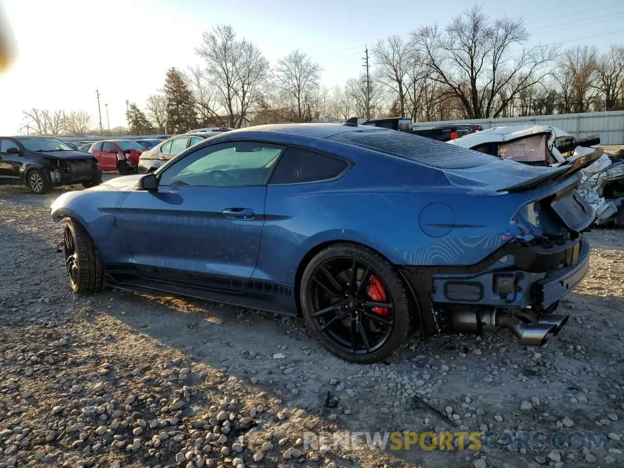 2 Photograph of a damaged car 1FA6P8SJ8M5500108 FORD MUSTANG 2021
