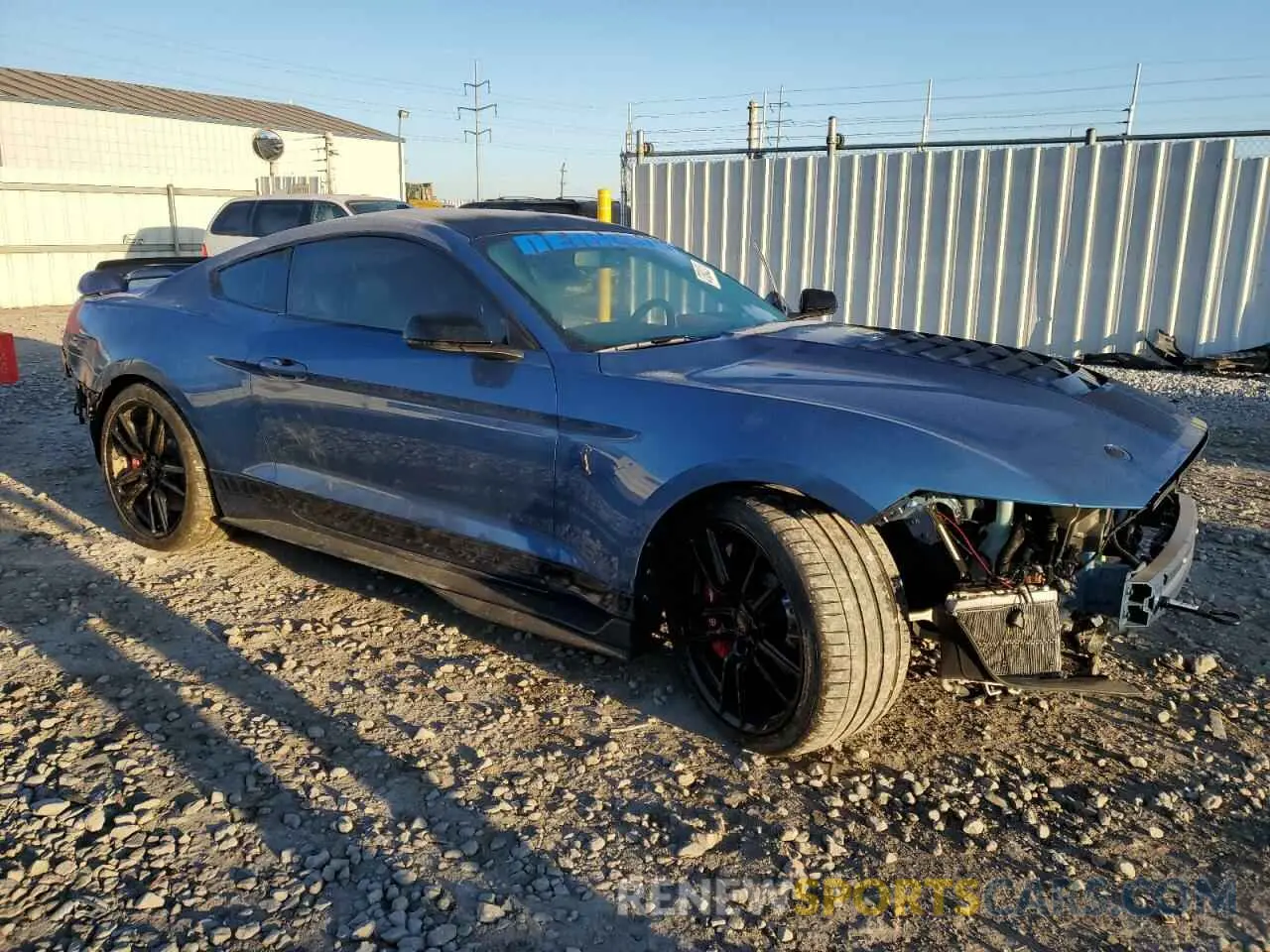 4 Photograph of a damaged car 1FA6P8SJ8M5500108 FORD MUSTANG 2021