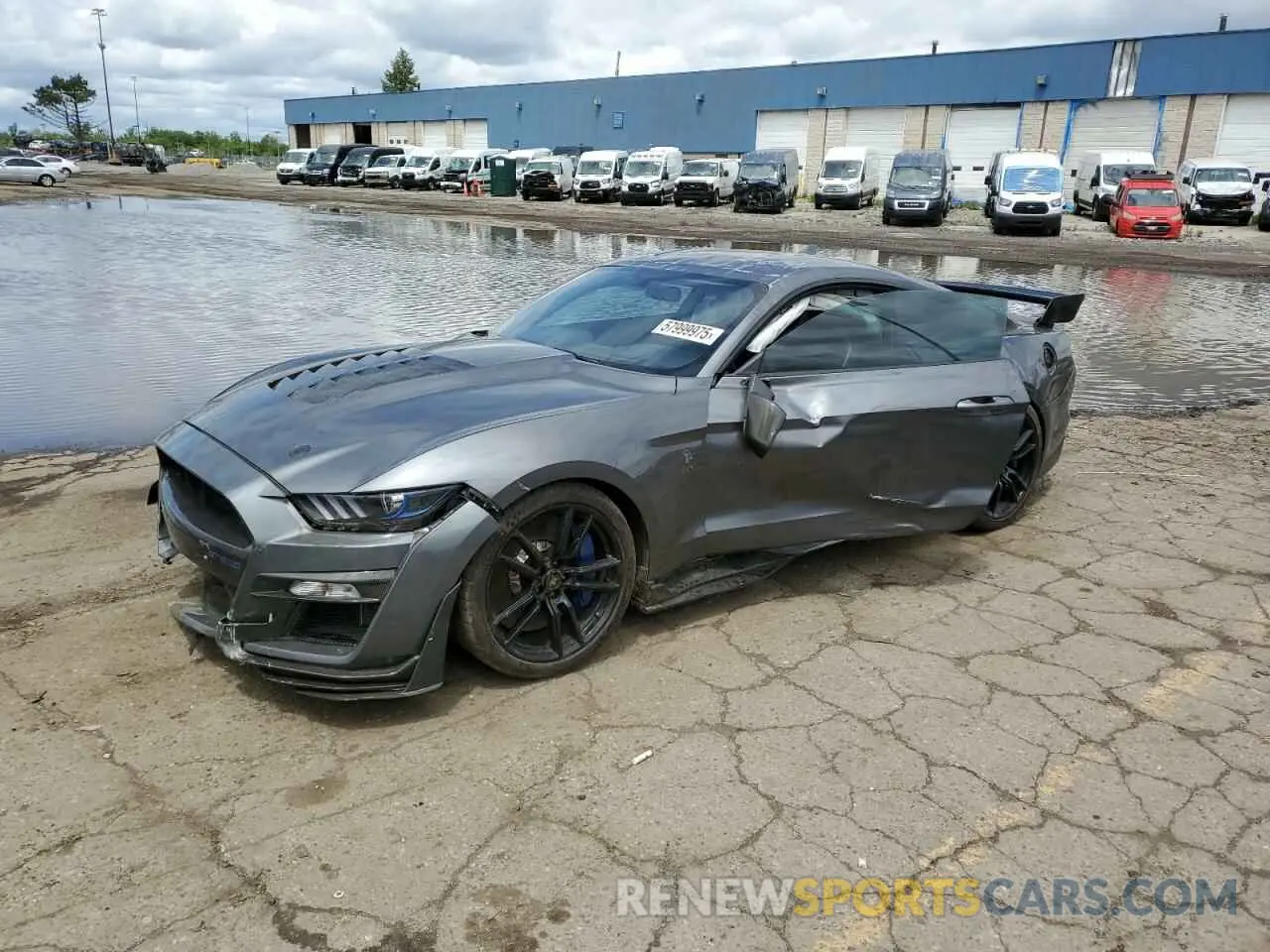 1 Photograph of a damaged car 1FA6P8SJ8M5502165 FORD MUSTANG 2021
