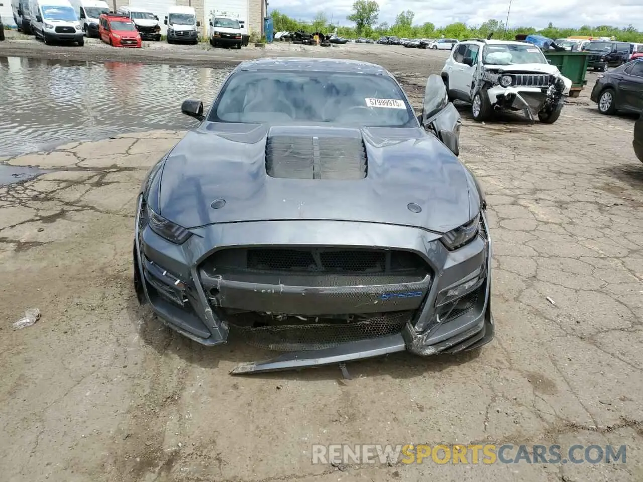 5 Photograph of a damaged car 1FA6P8SJ8M5502165 FORD MUSTANG 2021