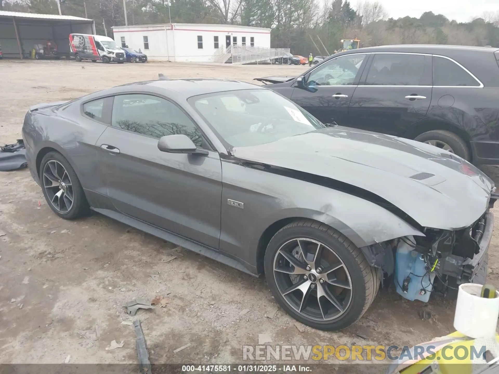 1 Photograph of a damaged car 1FA6P8TD8M5101305 FORD MUSTANG 2021