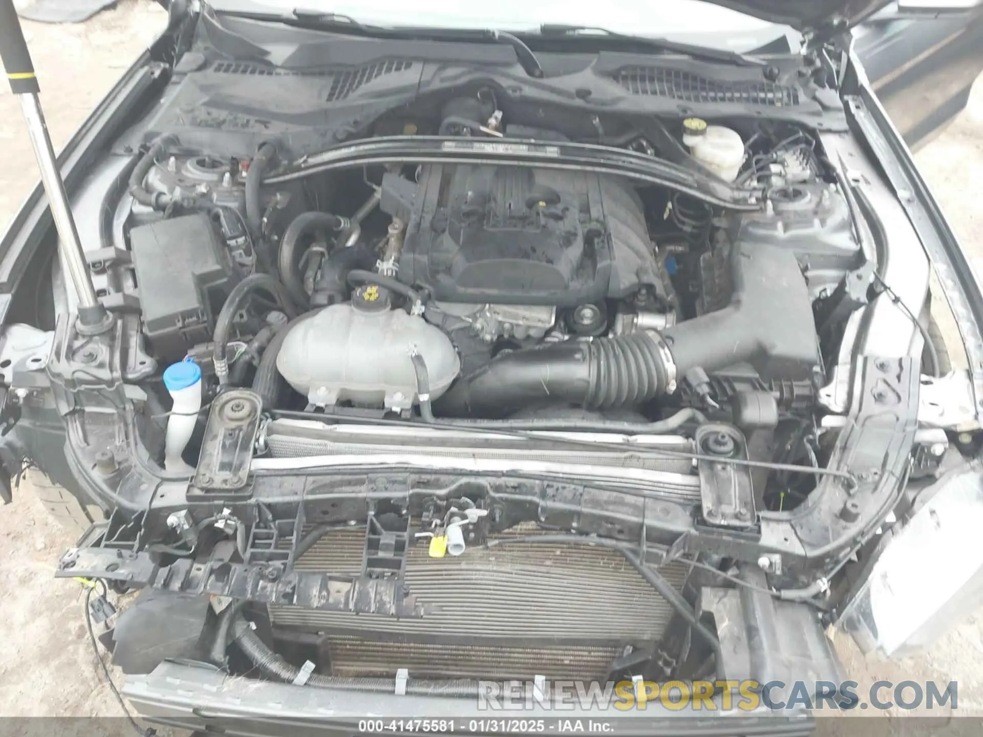 10 Photograph of a damaged car 1FA6P8TD8M5101305 FORD MUSTANG 2021