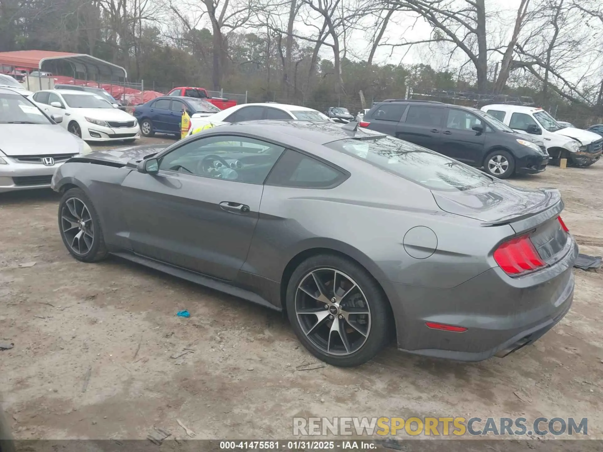 3 Photograph of a damaged car 1FA6P8TD8M5101305 FORD MUSTANG 2021