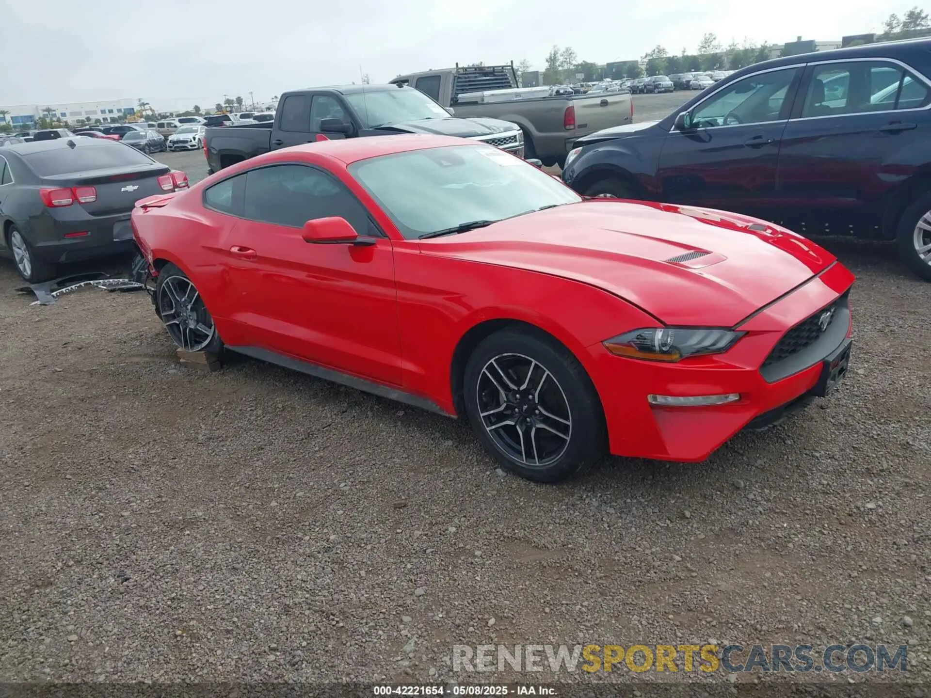 1 Photograph of a damaged car 1FA6P8TH0M5115847 FORD MUSTANG 2021