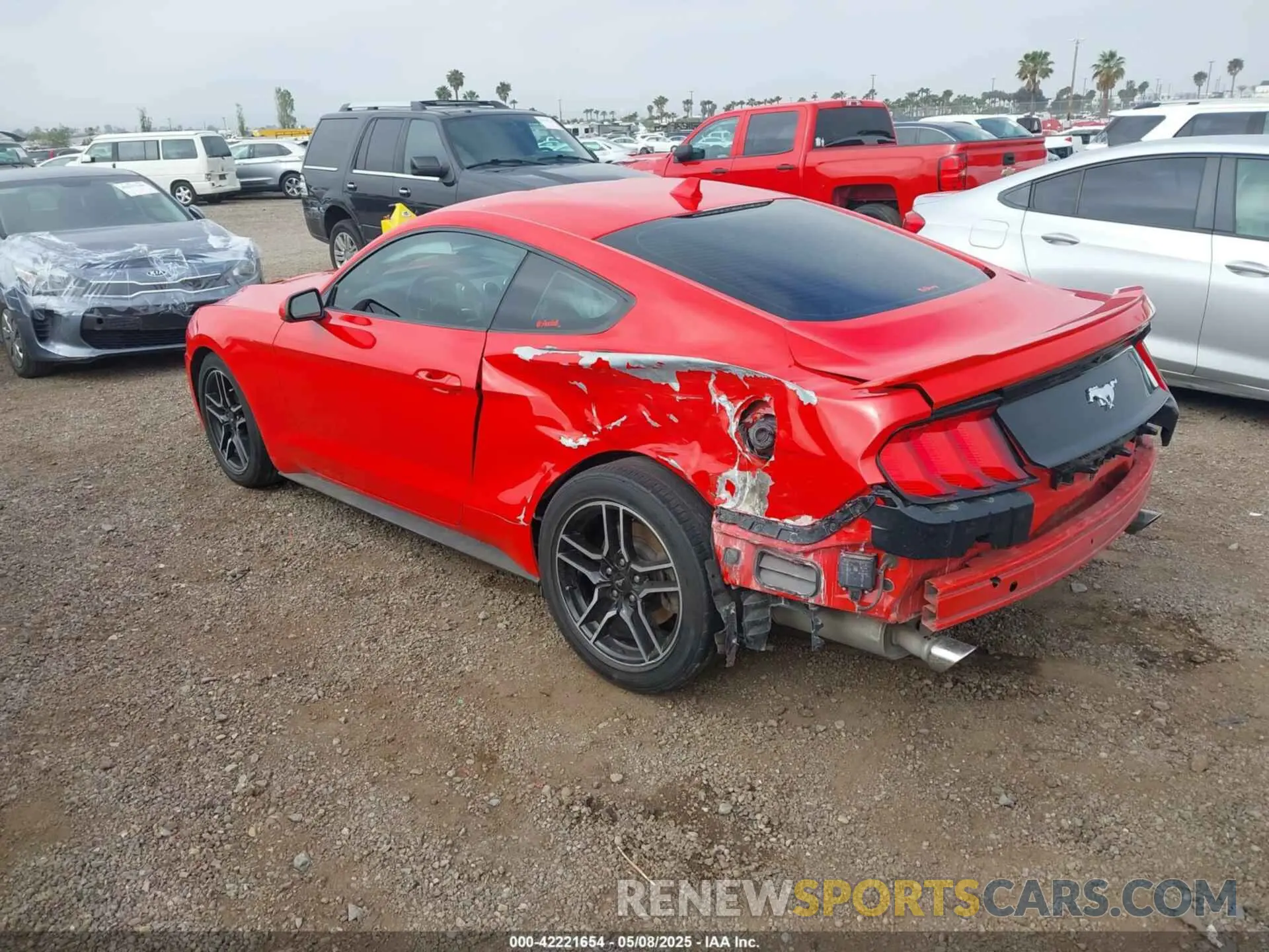 3 Photograph of a damaged car 1FA6P8TH0M5115847 FORD MUSTANG 2021