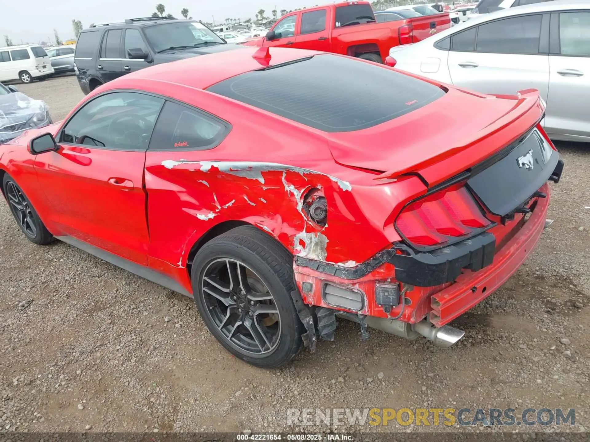 6 Photograph of a damaged car 1FA6P8TH0M5115847 FORD MUSTANG 2021