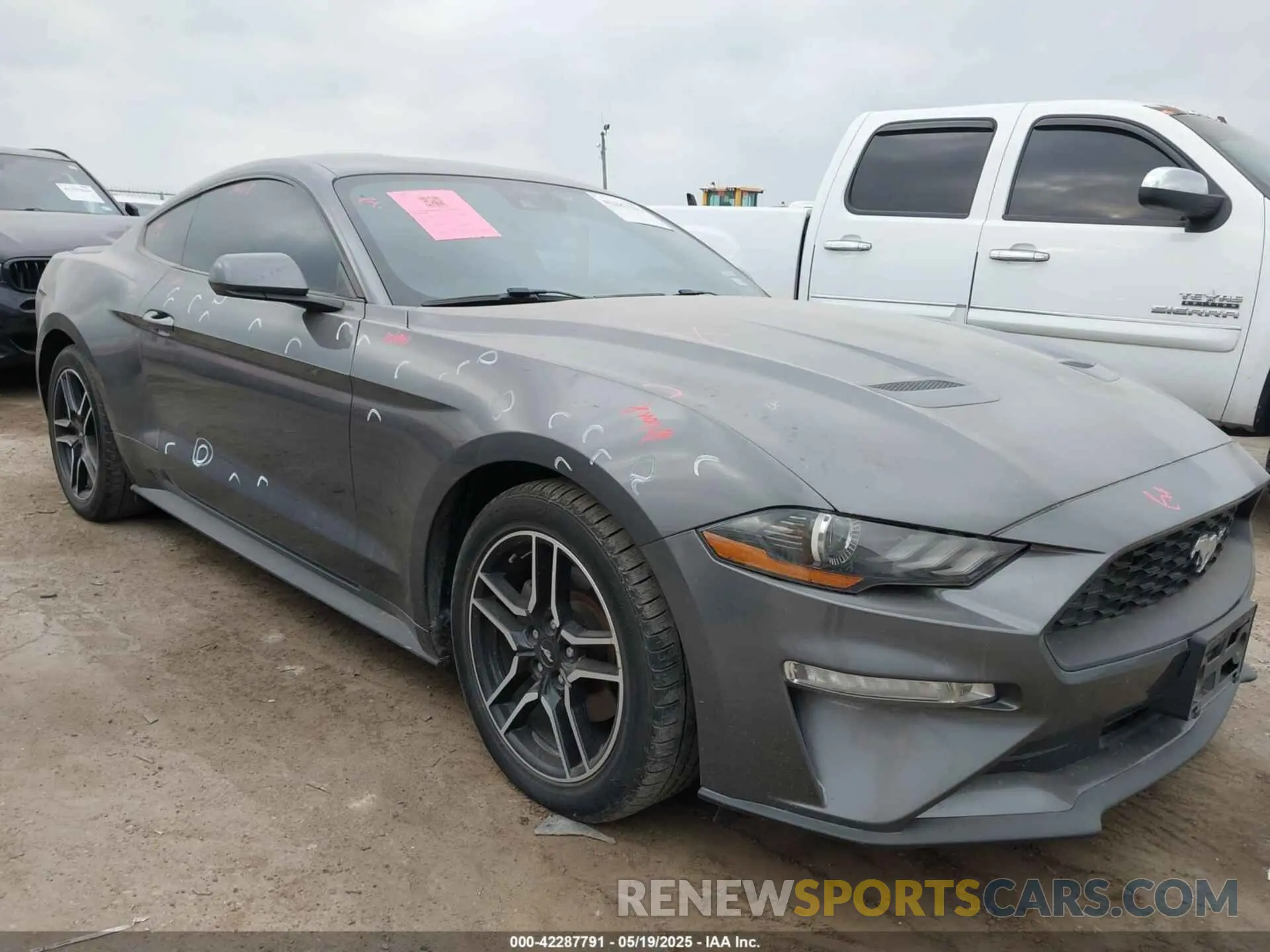 1 Photograph of a damaged car 1FA6P8TH0M5115864 FORD MUSTANG 2021