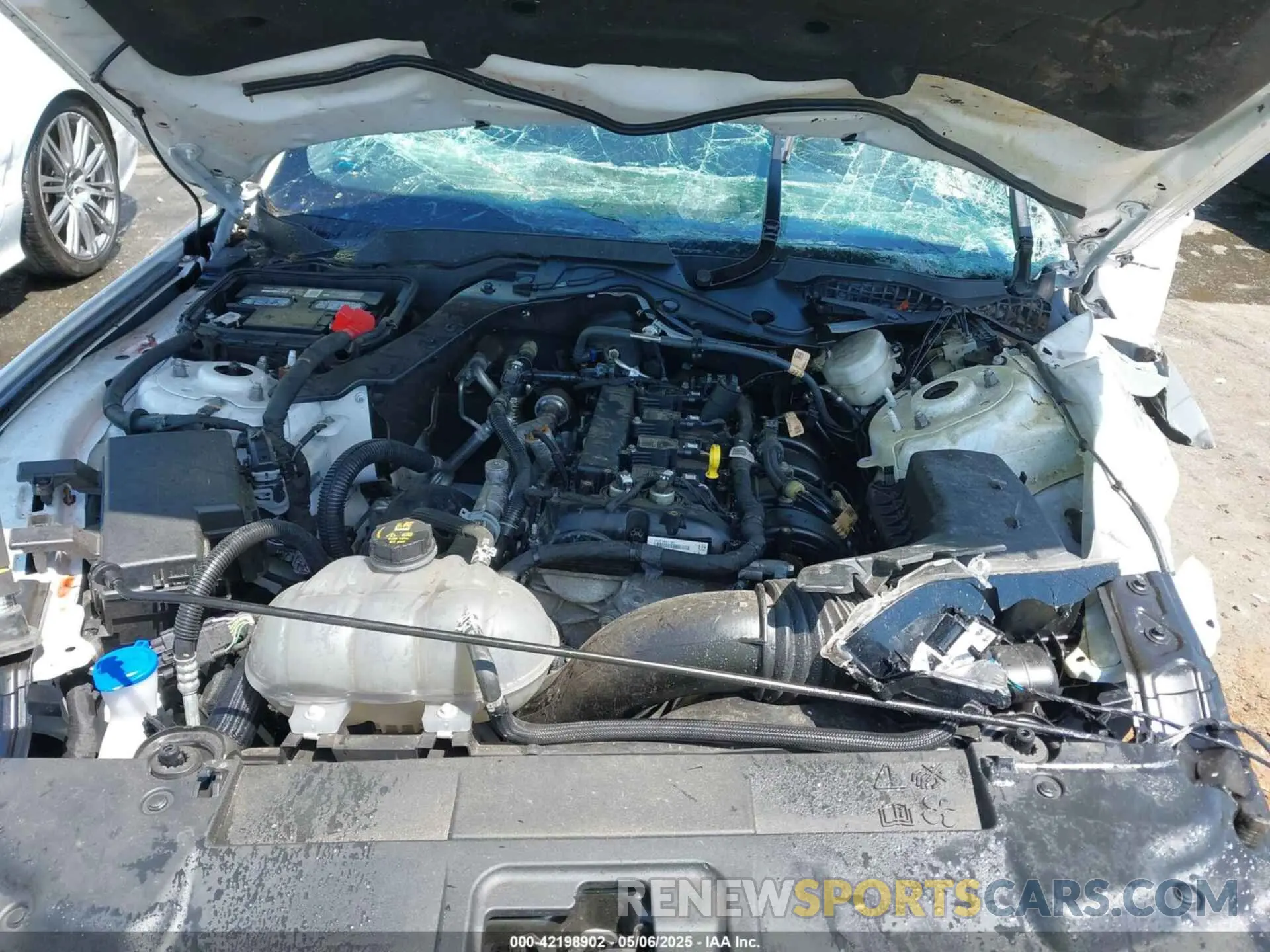 10 Photograph of a damaged car 1FA6P8TH1M5156455 FORD MUSTANG 2021
