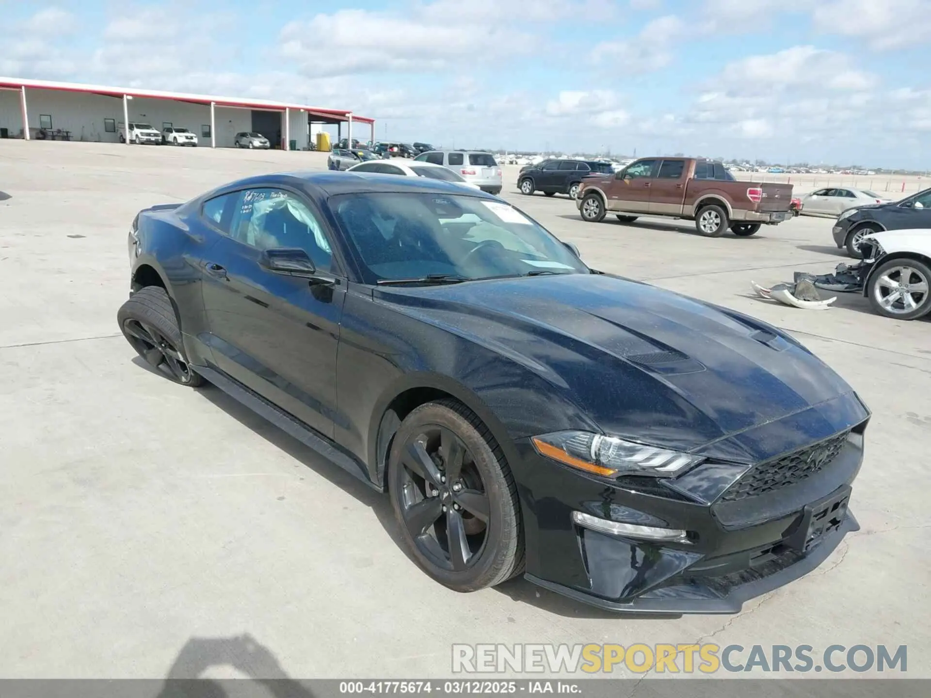 1 Photograph of a damaged car 1FA6P8TH2M5140071 FORD MUSTANG 2021