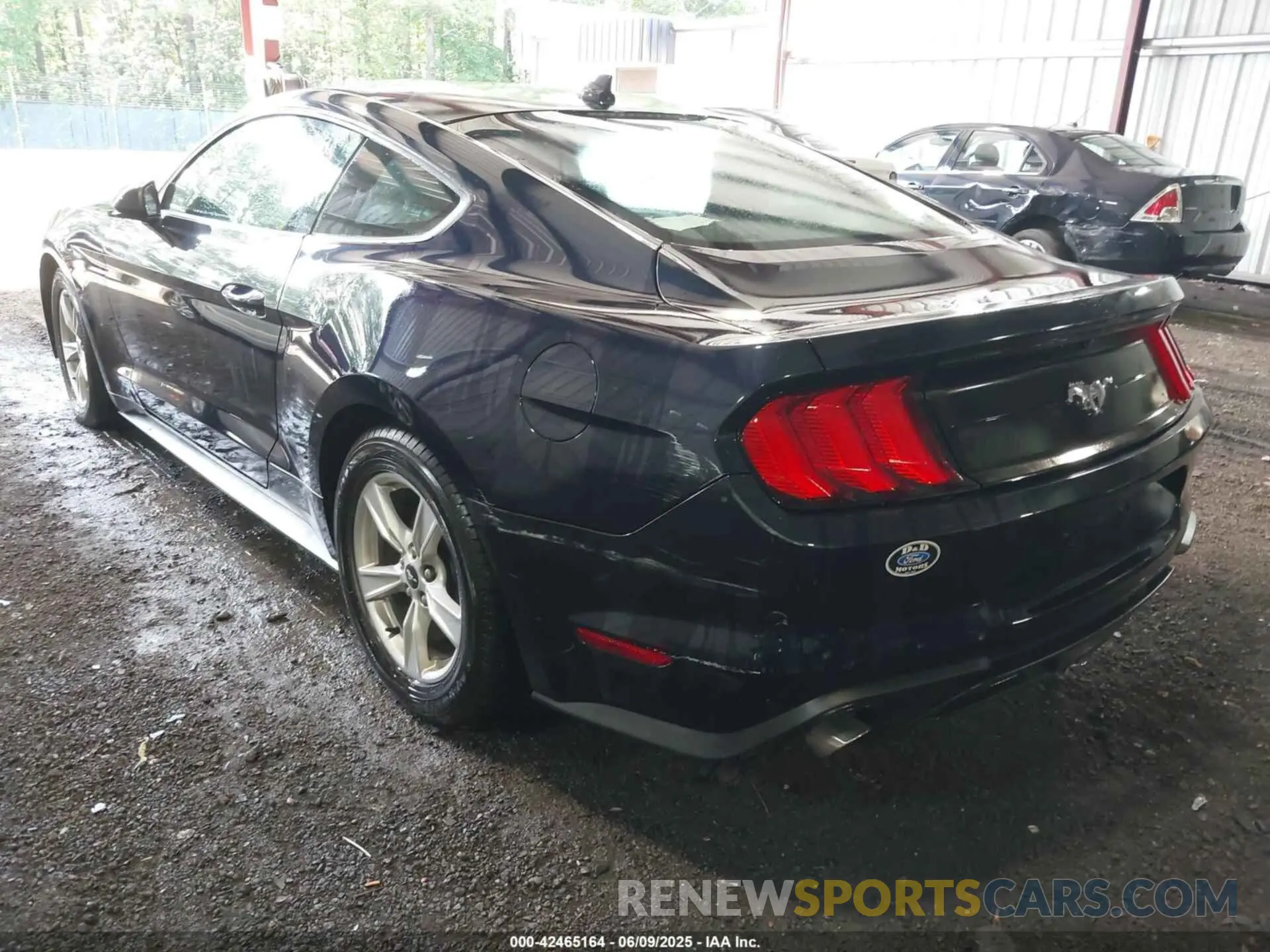 3 Photograph of a damaged car 1FA6P8TH4M5126706 FORD MUSTANG 2021