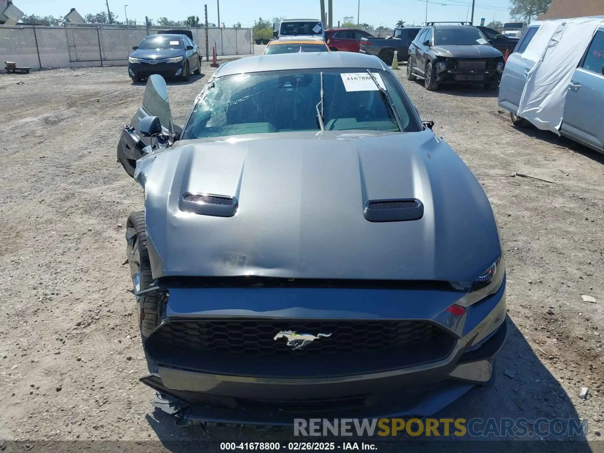 12 Photograph of a damaged car 1FA6P8TH5M5108957 FORD MUSTANG 2021