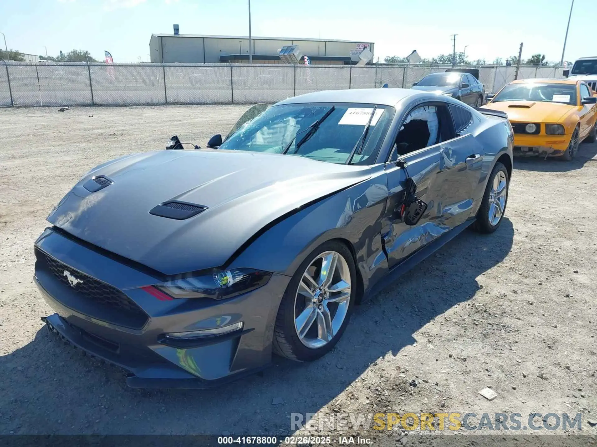 2 Photograph of a damaged car 1FA6P8TH5M5108957 FORD MUSTANG 2021