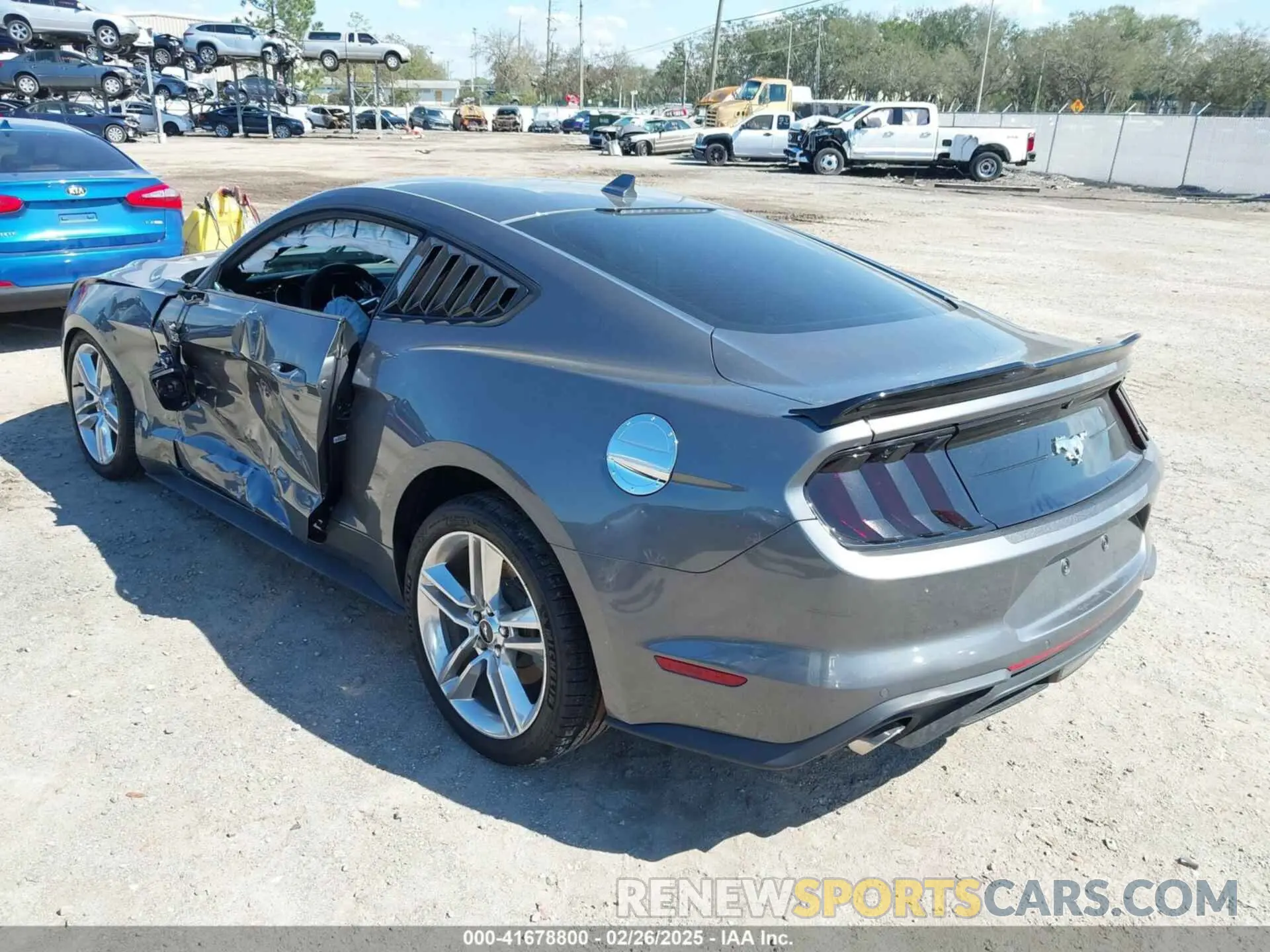 3 Photograph of a damaged car 1FA6P8TH5M5108957 FORD MUSTANG 2021