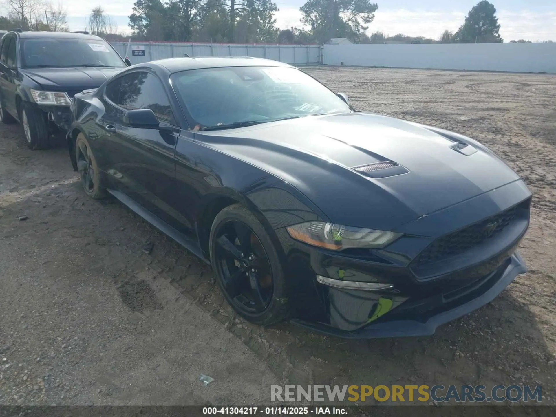 1 Photograph of a damaged car 1FA6P8TH5M5120087 FORD MUSTANG 2021
