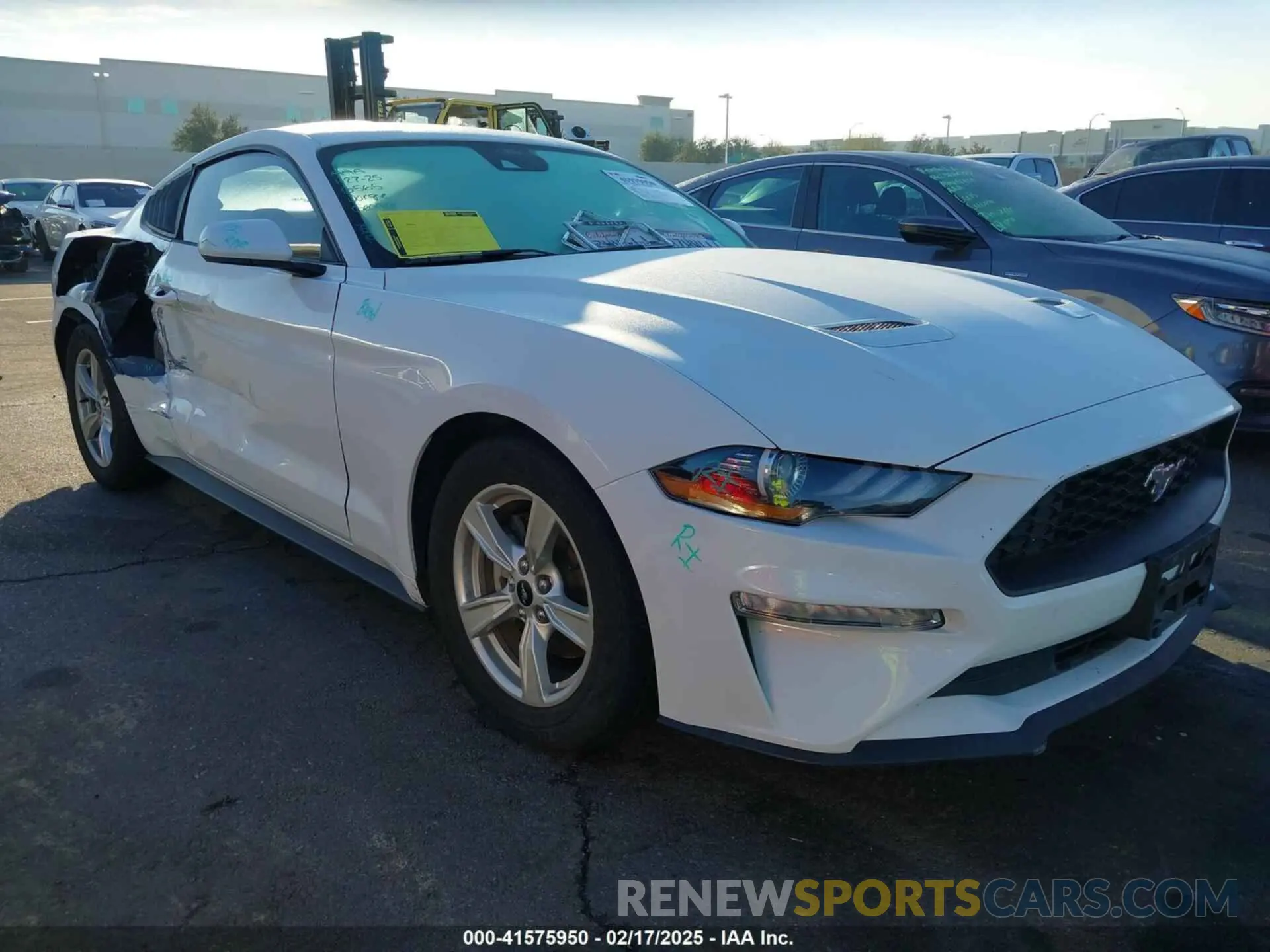 1 Photograph of a damaged car 1FA6P8TH5M5146799 FORD MUSTANG 2021