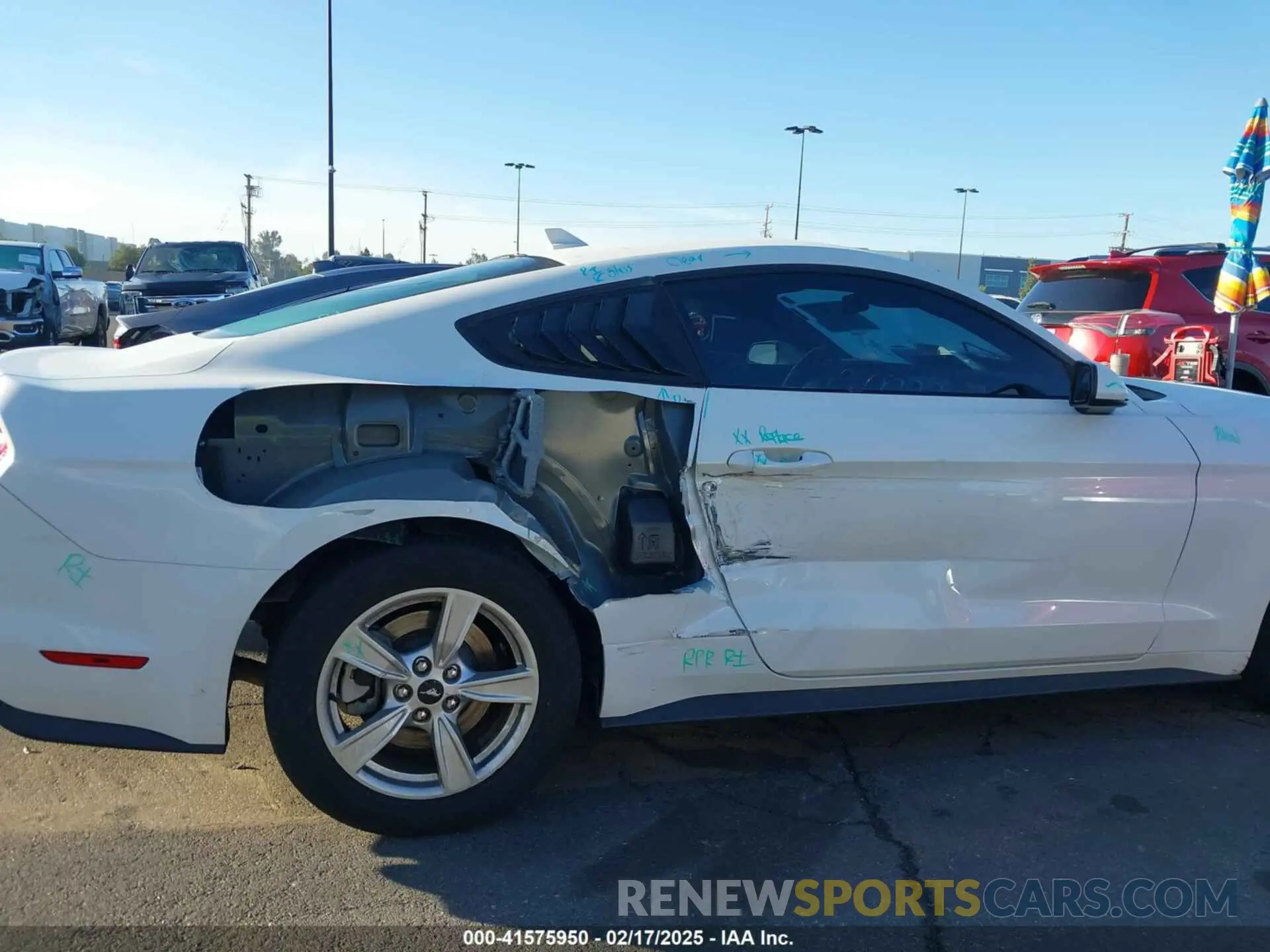 6 Photograph of a damaged car 1FA6P8TH5M5146799 FORD MUSTANG 2021