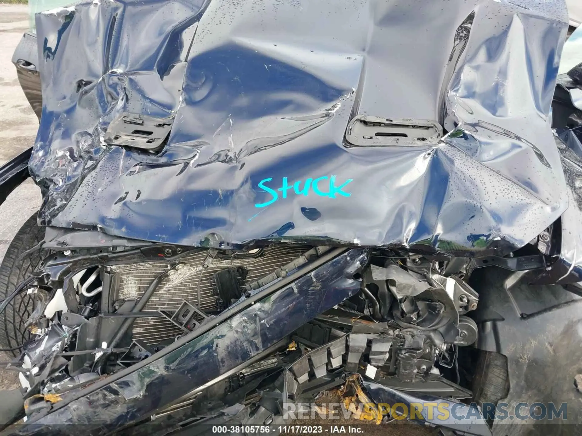 10 Photograph of a damaged car 1FA6P8TH6M5136217 FORD MUSTANG 2021