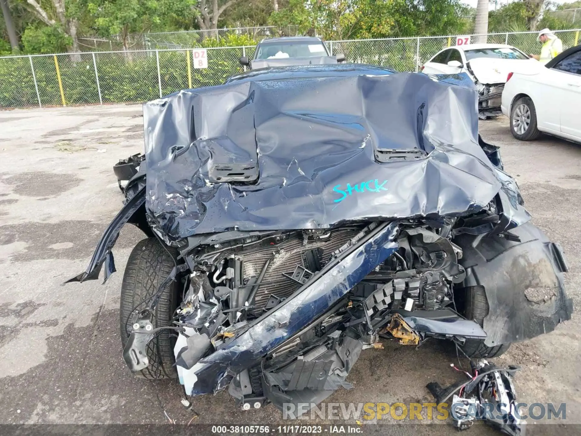 11 Photograph of a damaged car 1FA6P8TH6M5136217 FORD MUSTANG 2021
