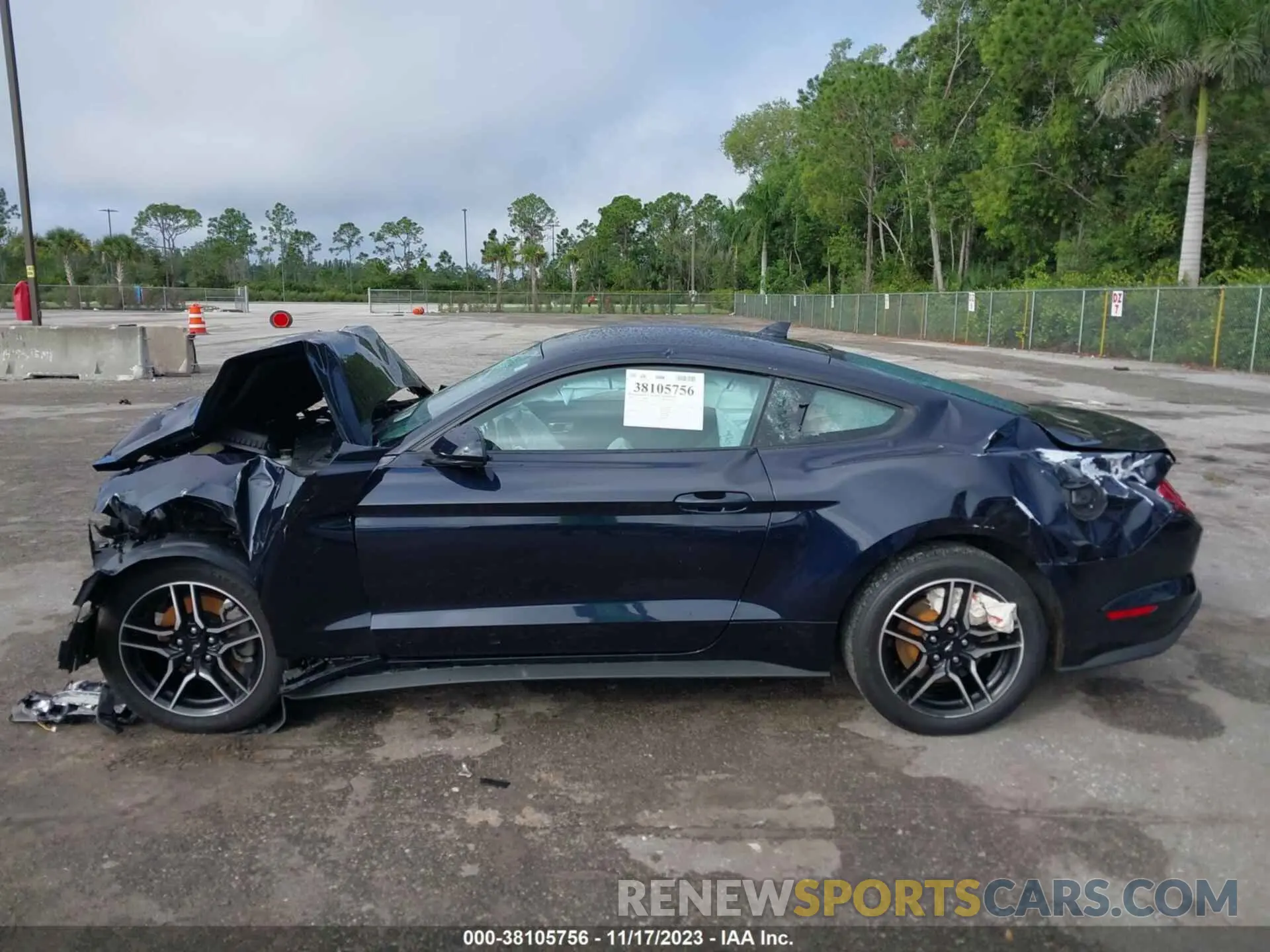 13 Photograph of a damaged car 1FA6P8TH6M5136217 FORD MUSTANG 2021