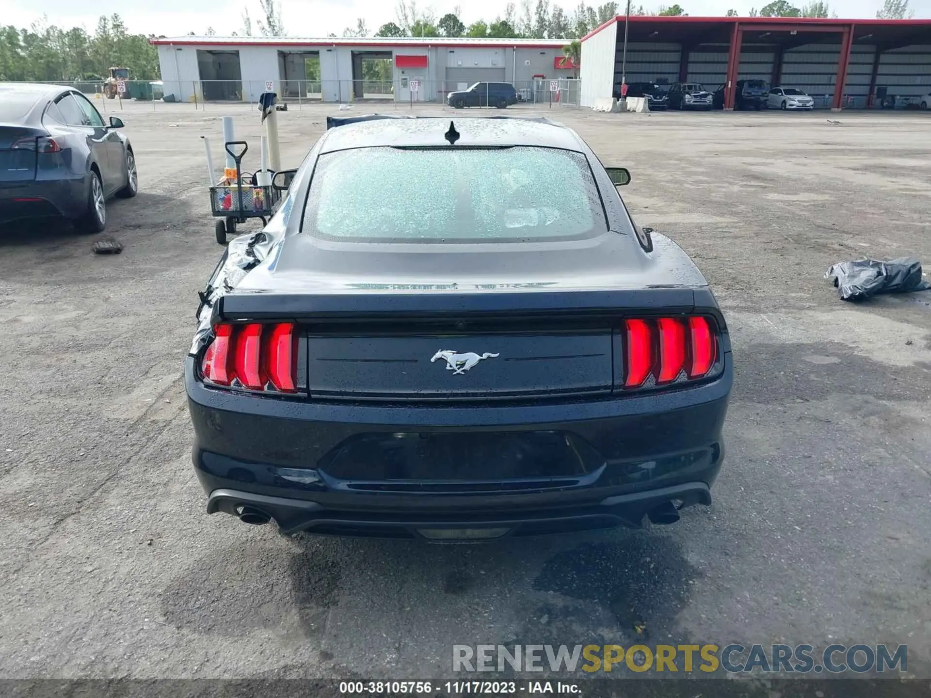 15 Photograph of a damaged car 1FA6P8TH6M5136217 FORD MUSTANG 2021