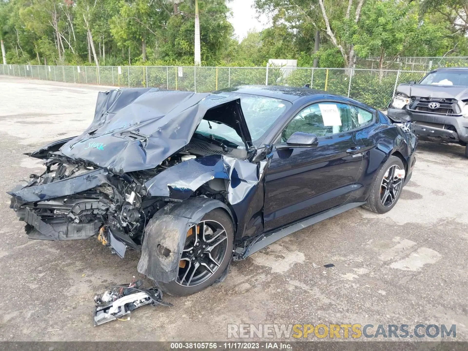 2 Photograph of a damaged car 1FA6P8TH6M5136217 FORD MUSTANG 2021