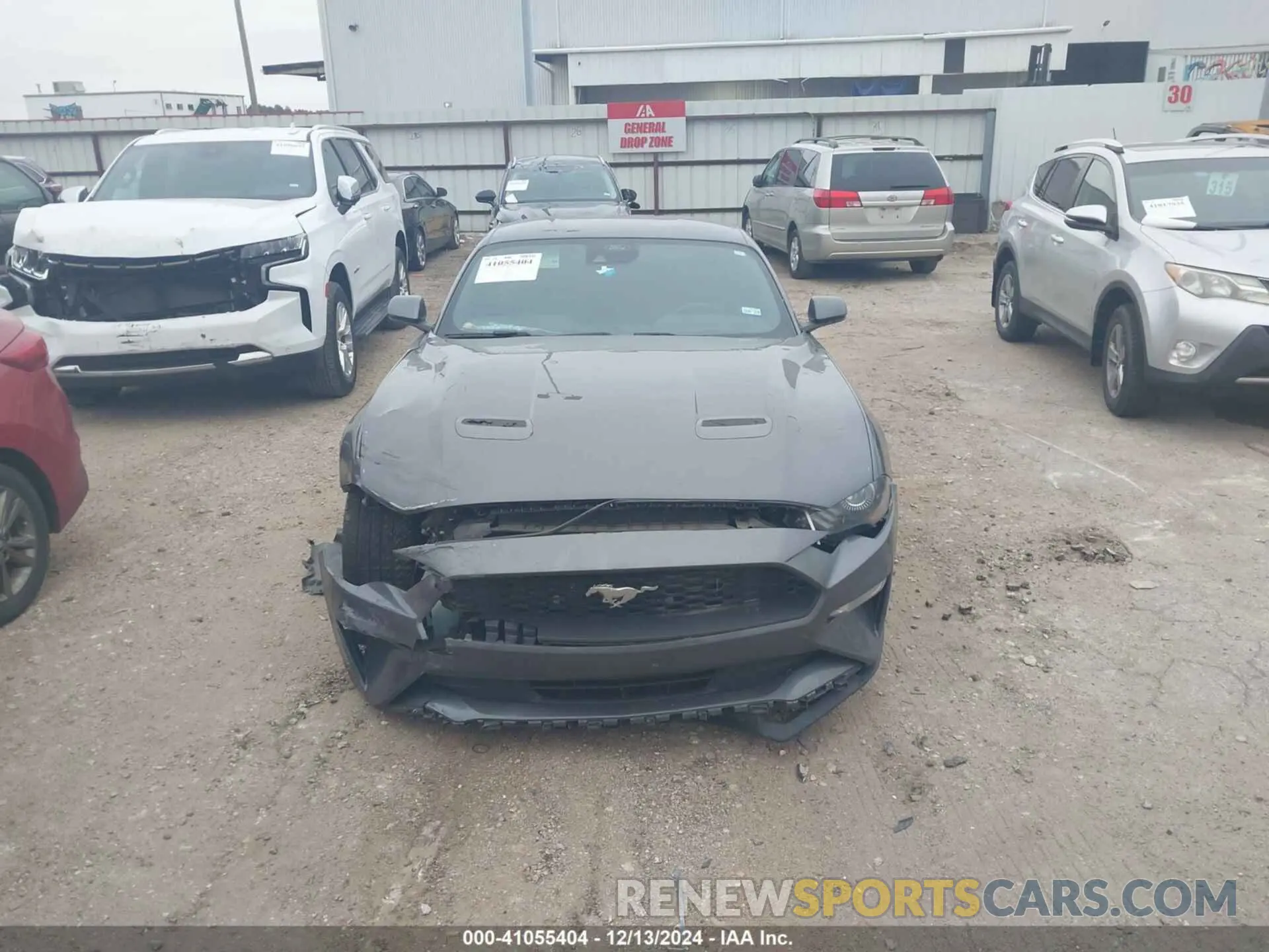 11 Photograph of a damaged car 1FA6P8TH6M5138470 FORD MUSTANG 2021