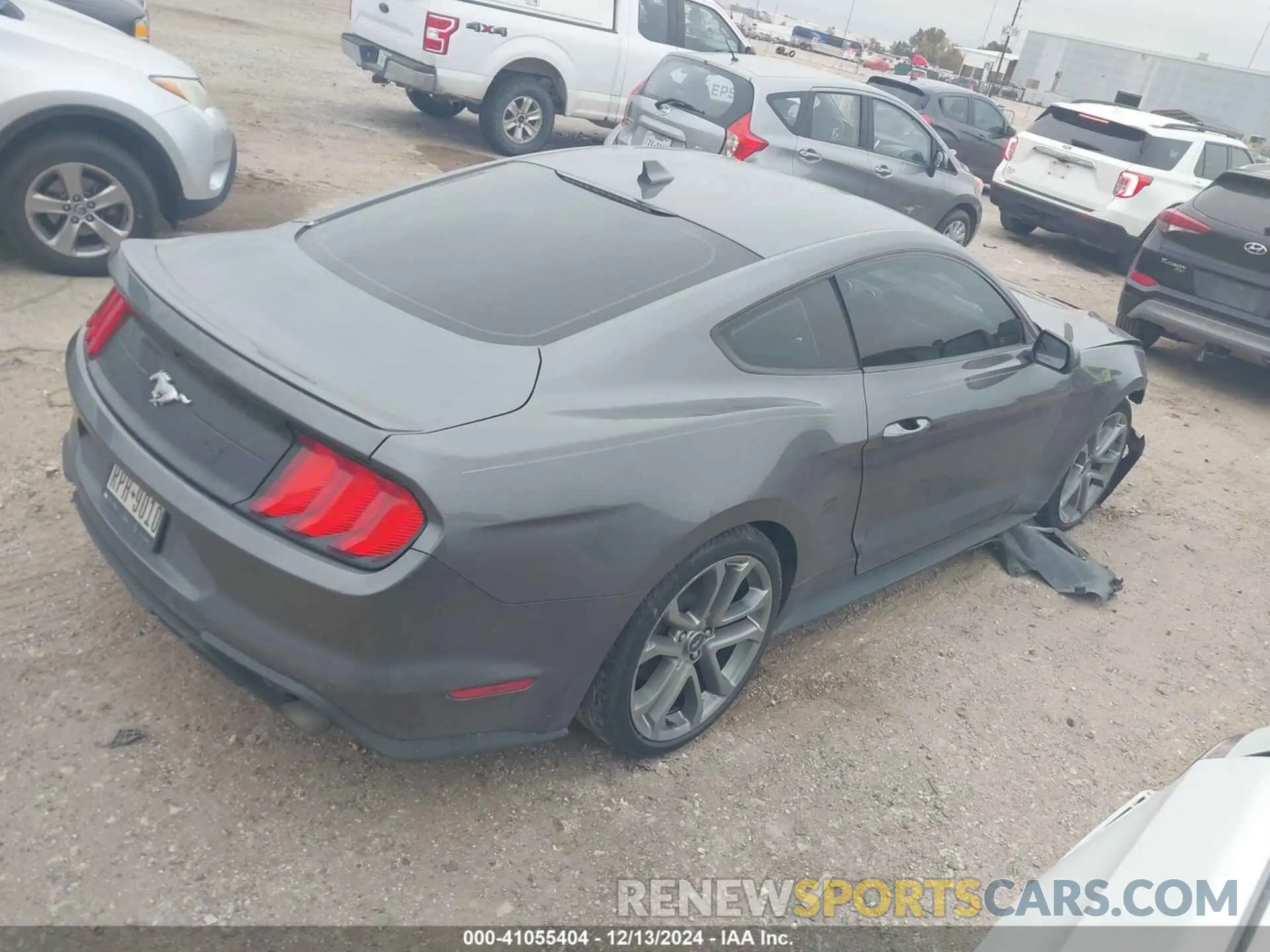 4 Photograph of a damaged car 1FA6P8TH6M5138470 FORD MUSTANG 2021