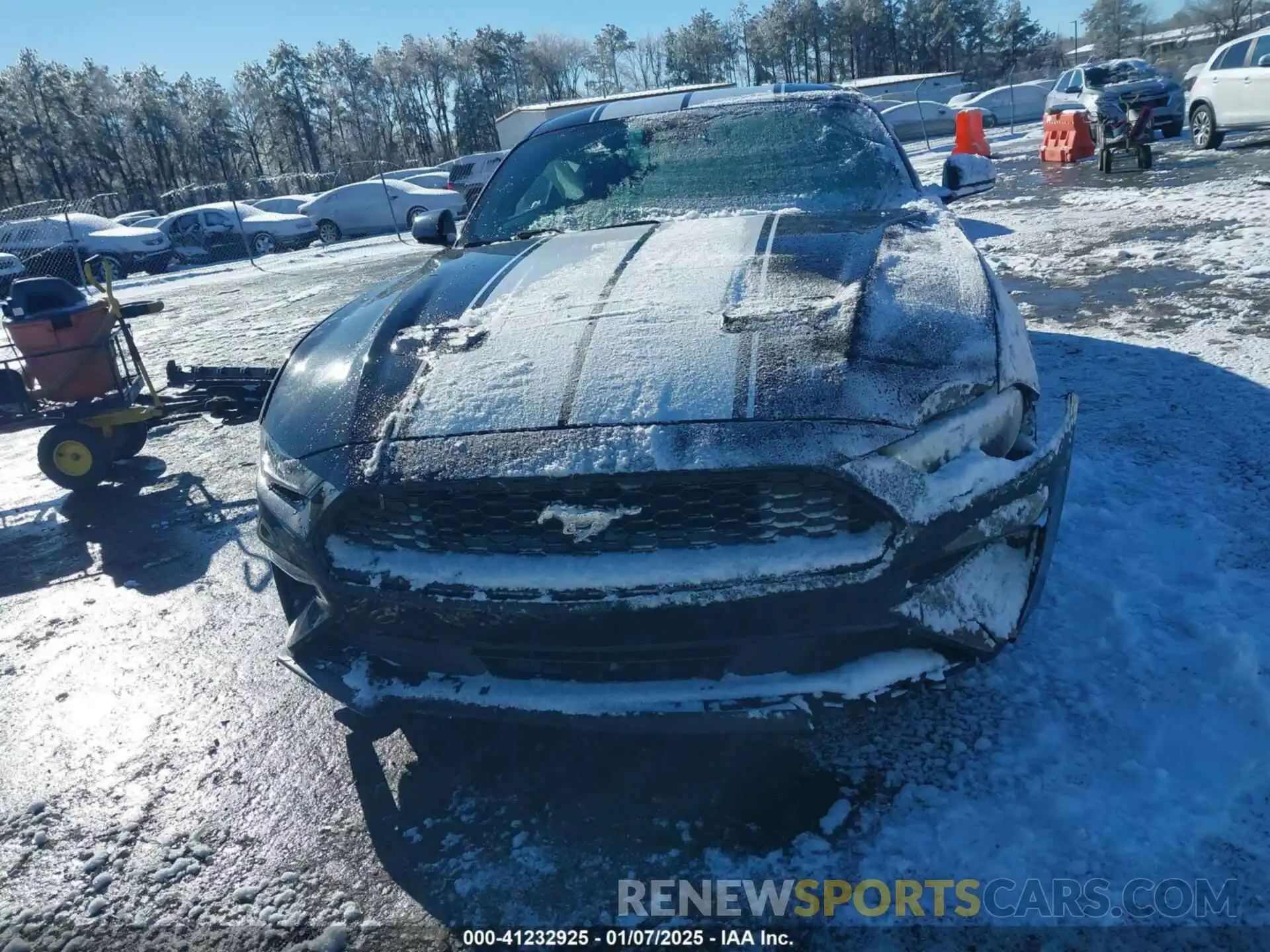 11 Photograph of a damaged car 1FA6P8TH7M5129079 FORD MUSTANG 2021