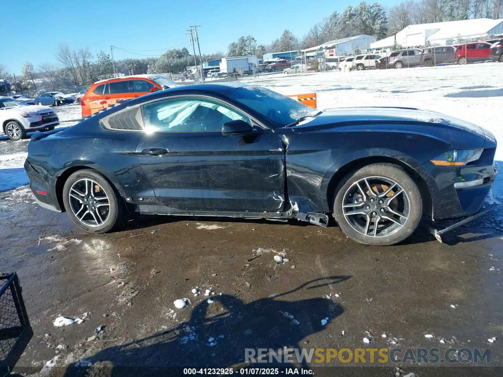 12 Photograph of a damaged car 1FA6P8TH7M5129079 FORD MUSTANG 2021