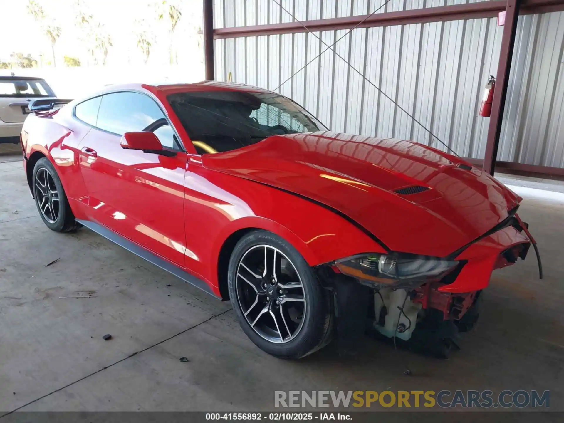 1 Photograph of a damaged car 1FA6P8TH7M5134699 FORD MUSTANG 2021