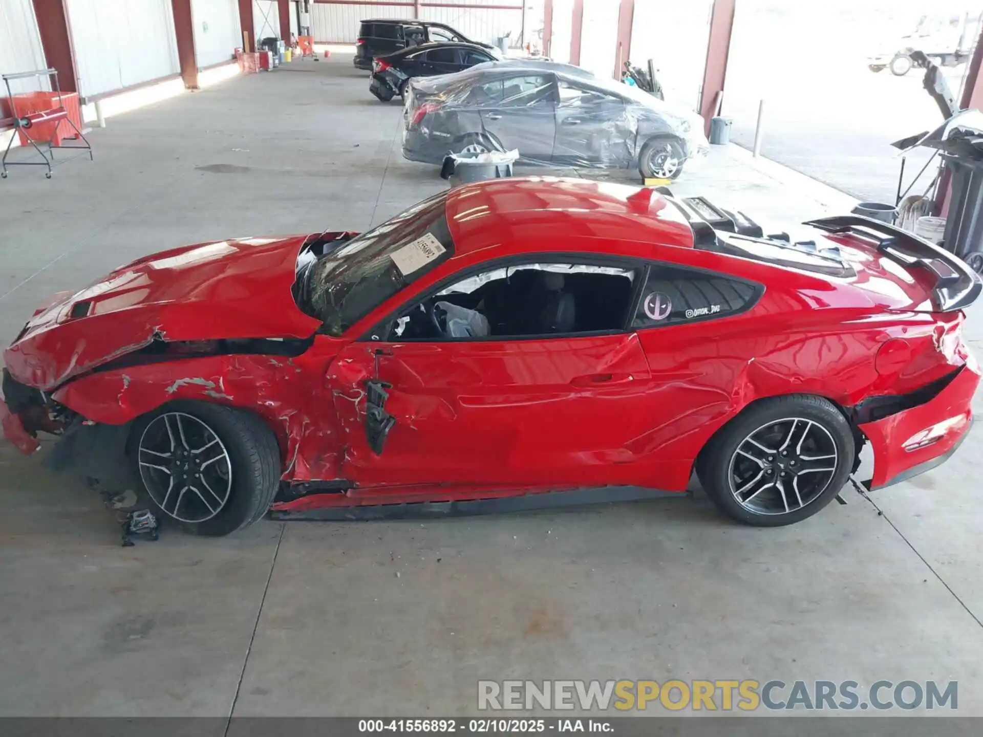 15 Photograph of a damaged car 1FA6P8TH7M5134699 FORD MUSTANG 2021