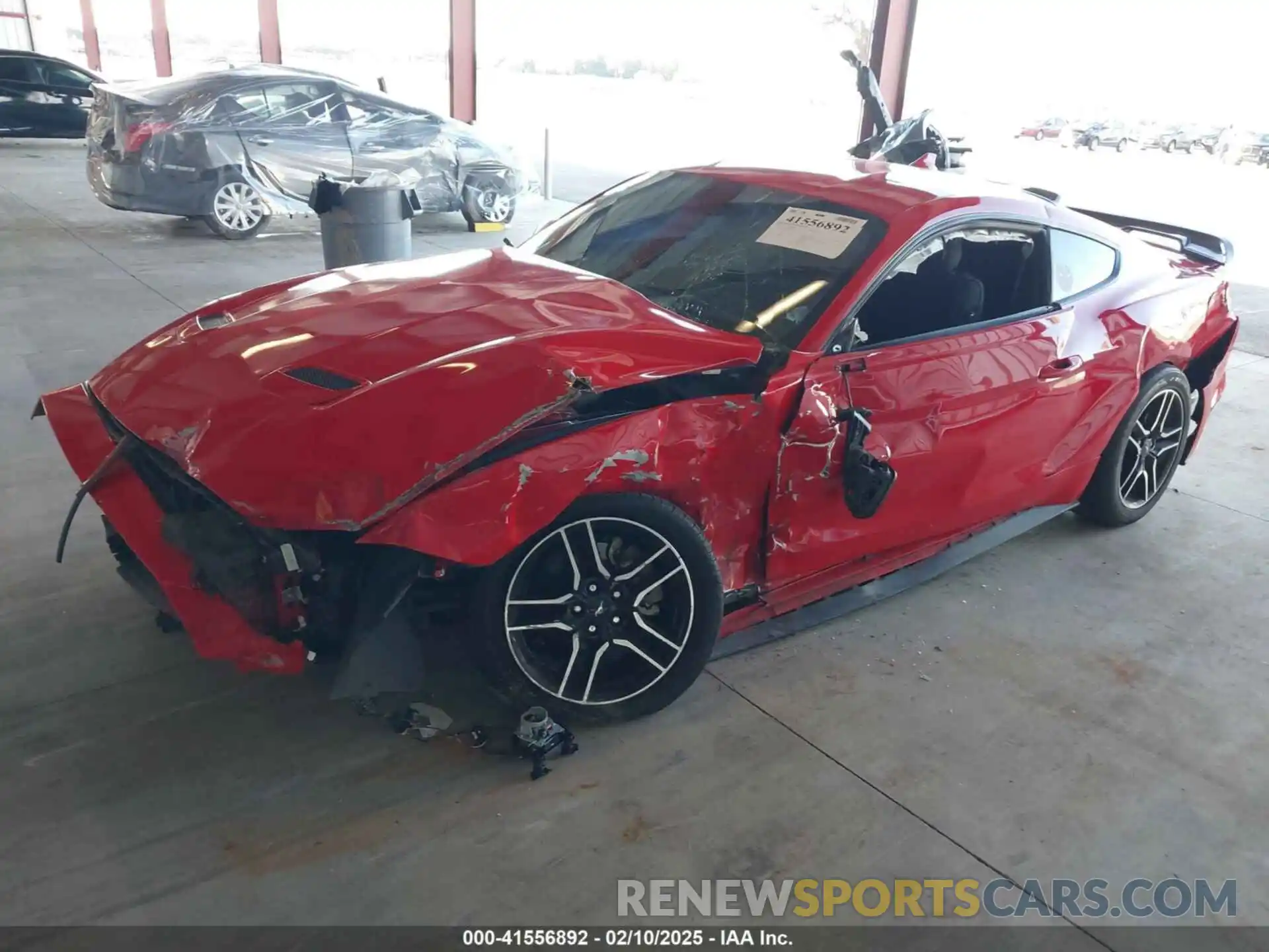 2 Photograph of a damaged car 1FA6P8TH7M5134699 FORD MUSTANG 2021