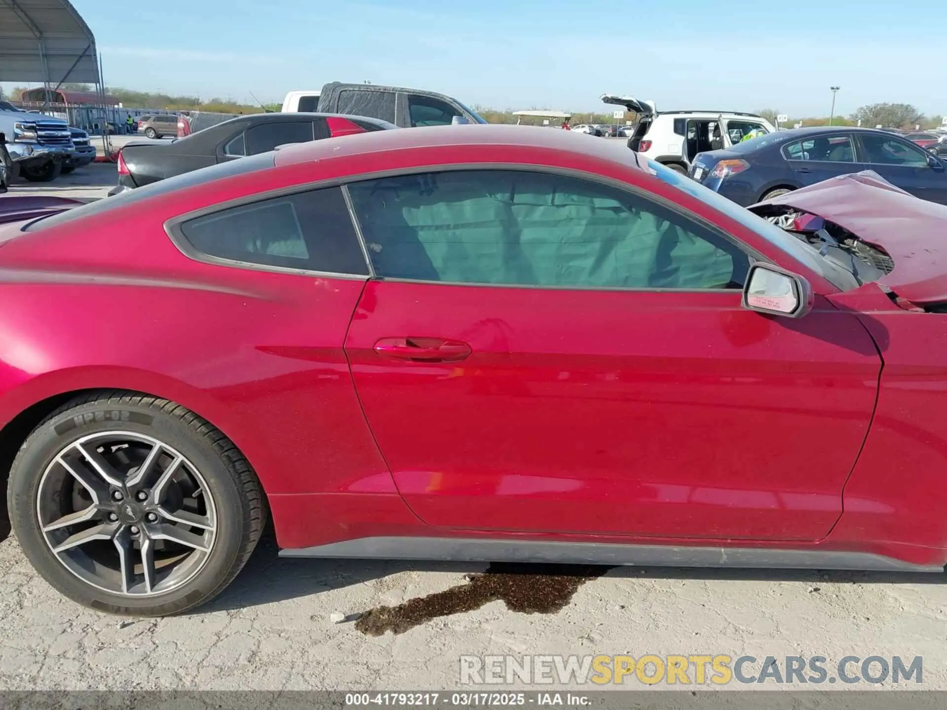 12 Photograph of a damaged car 1FA6P8TH8M5101579 FORD MUSTANG 2021