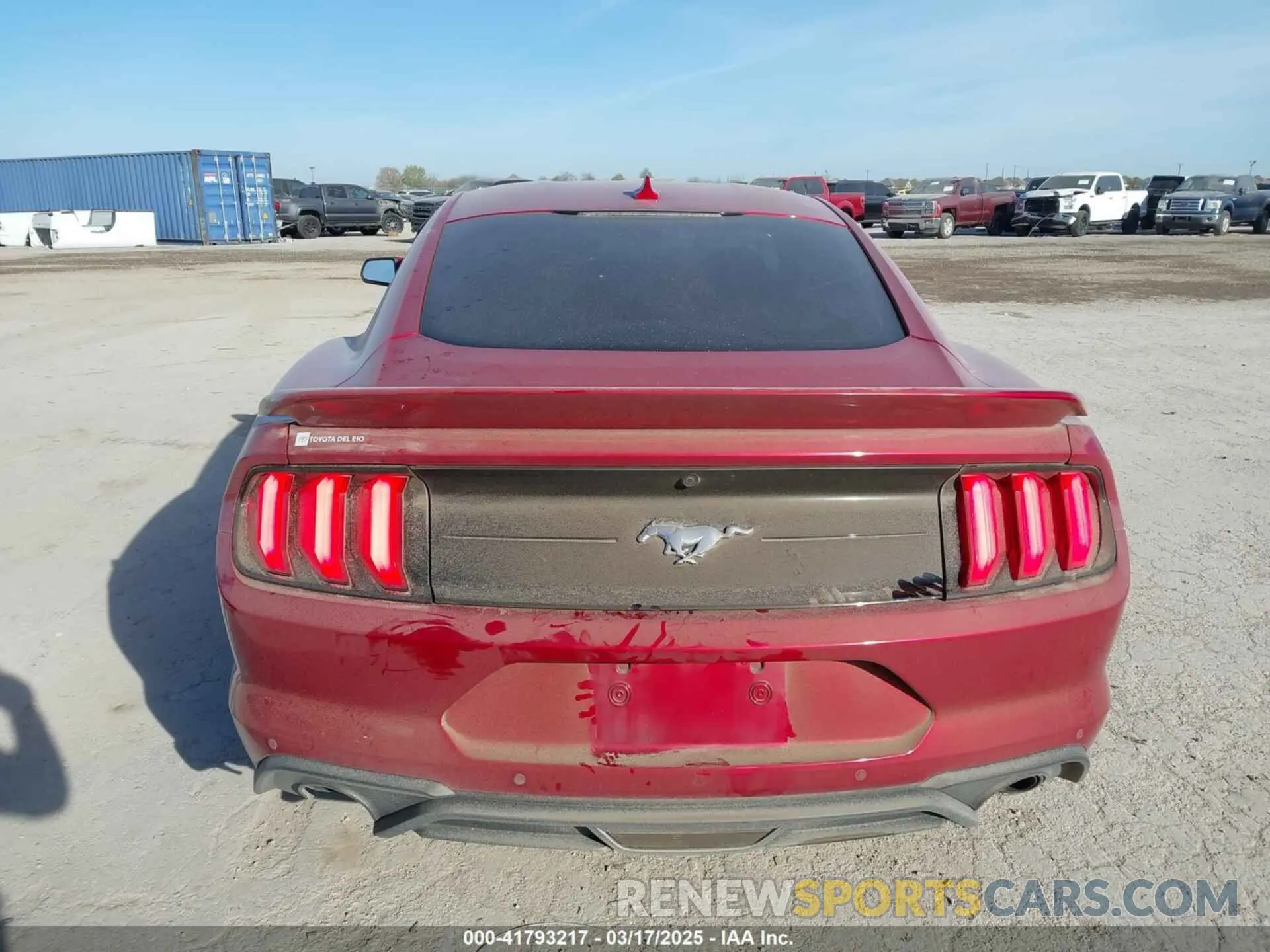 15 Photograph of a damaged car 1FA6P8TH8M5101579 FORD MUSTANG 2021