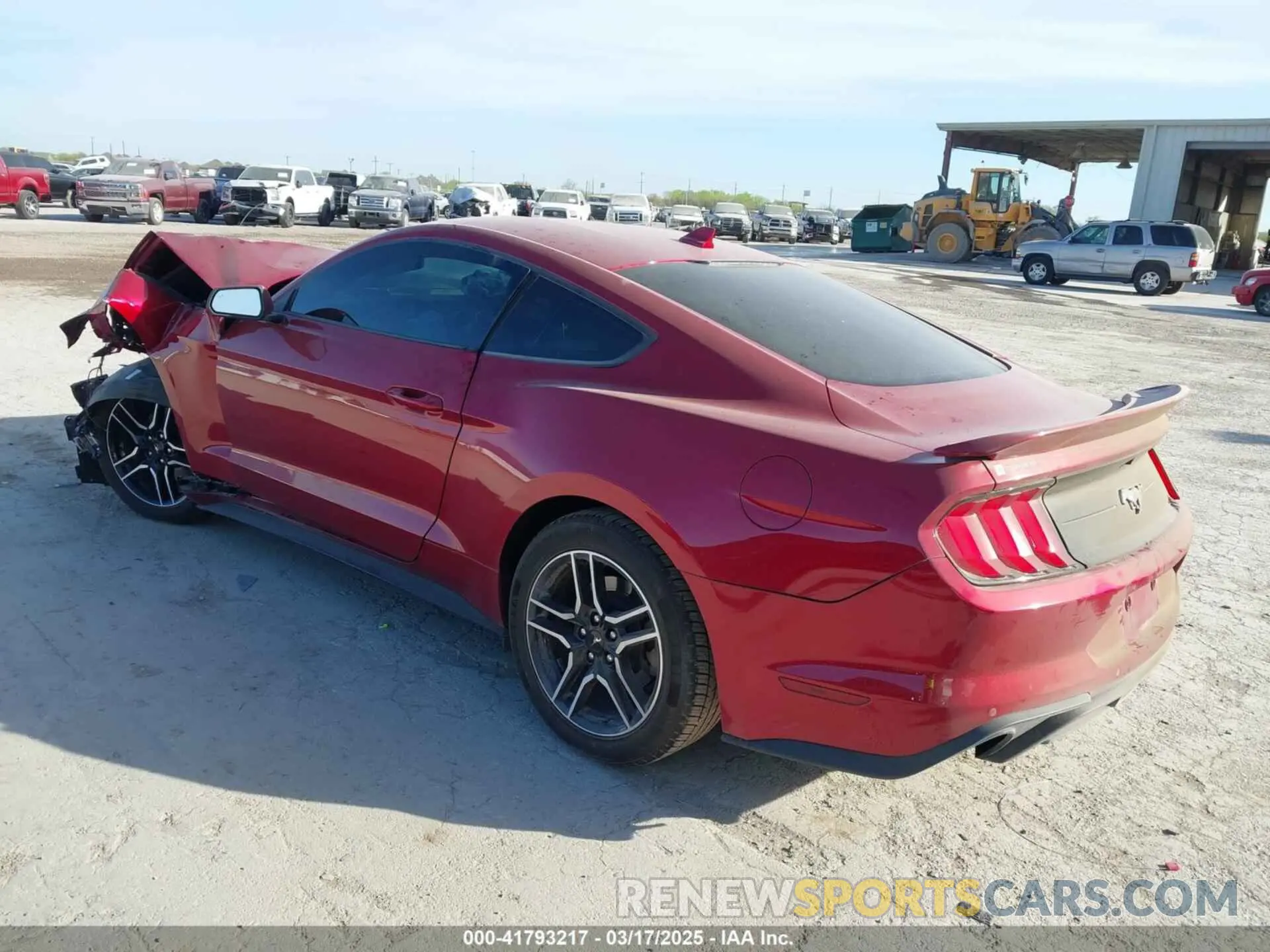 3 Photograph of a damaged car 1FA6P8TH8M5101579 FORD MUSTANG 2021