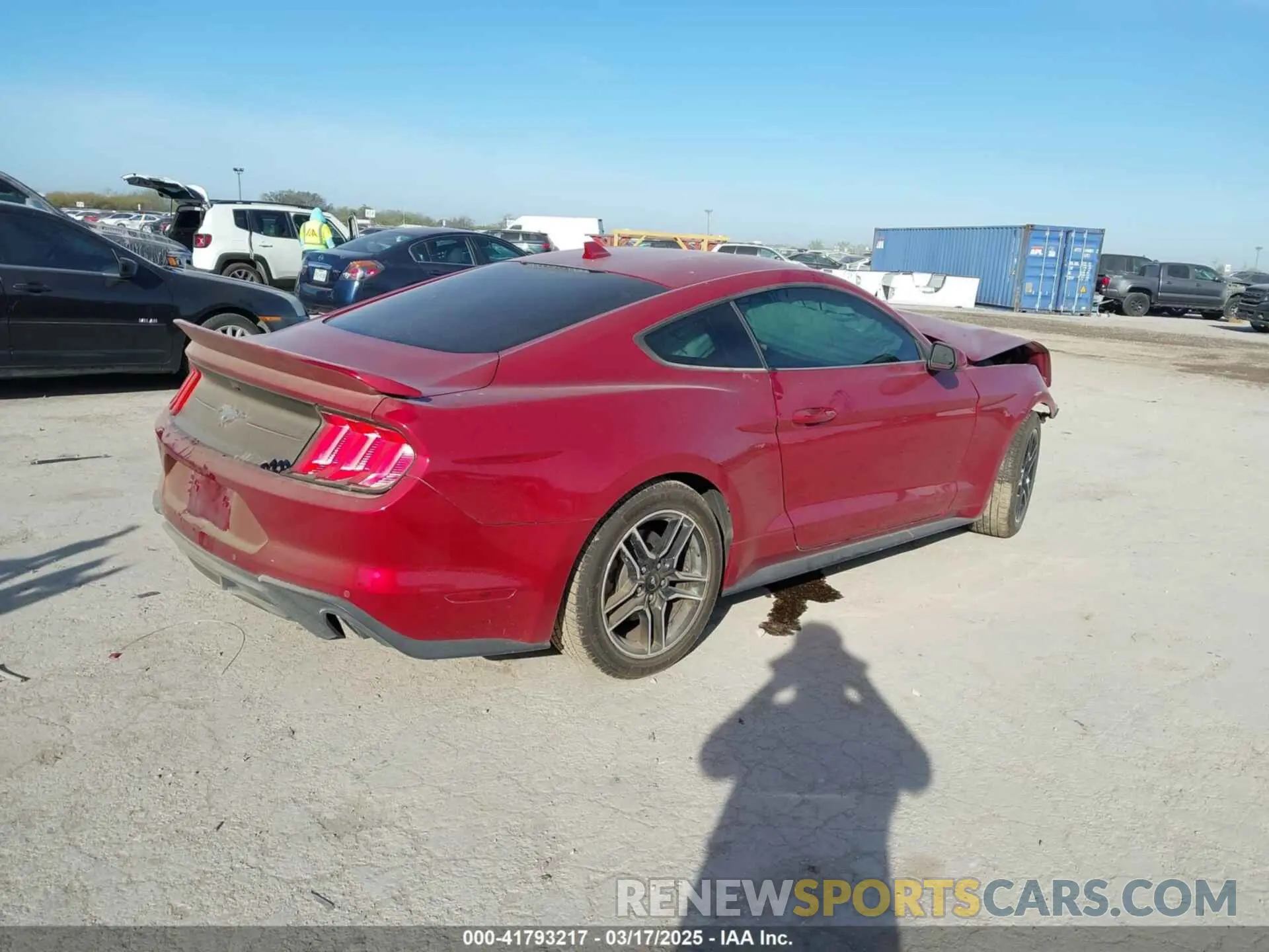 4 Photograph of a damaged car 1FA6P8TH8M5101579 FORD MUSTANG 2021