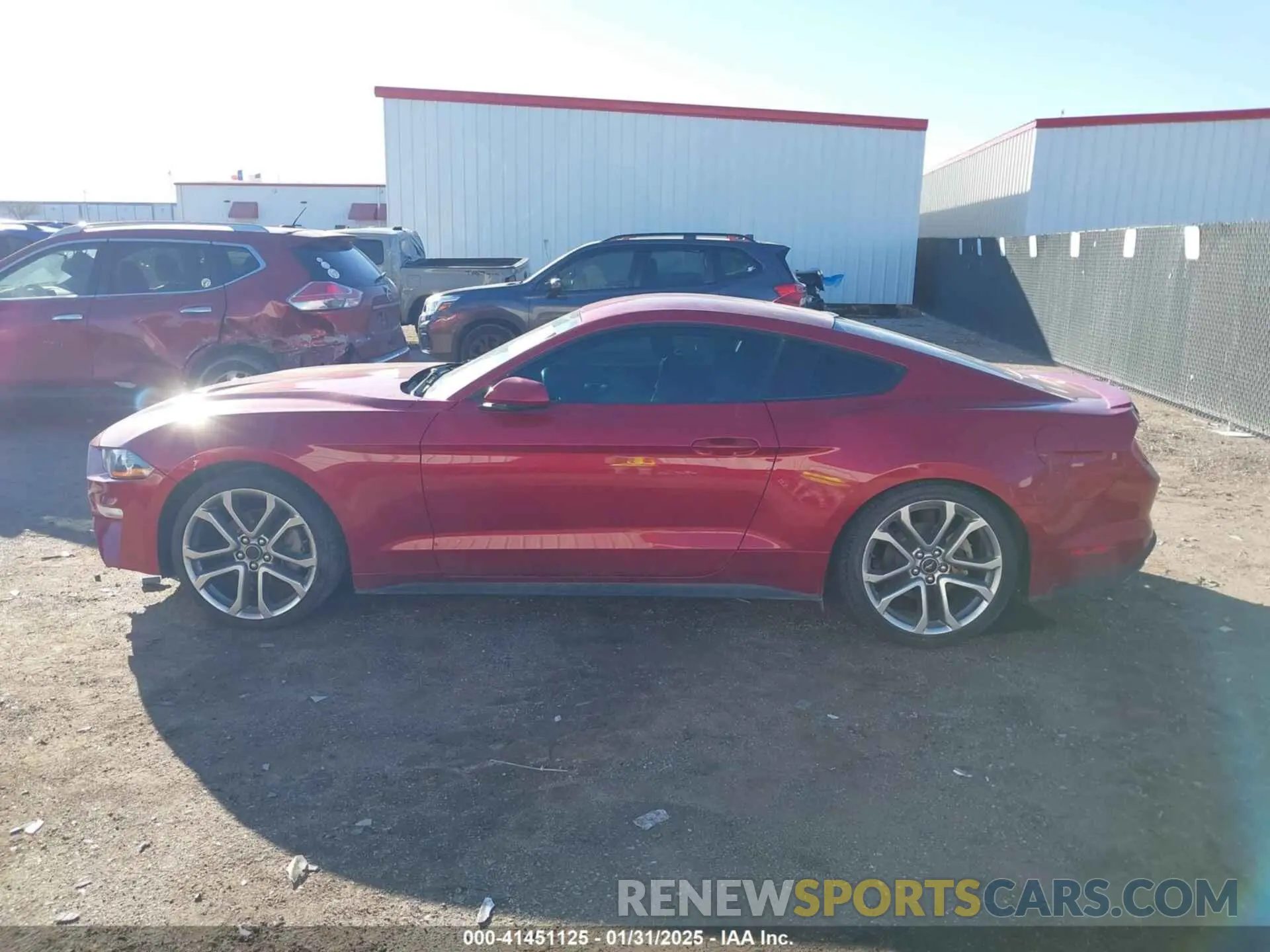 14 Photograph of a damaged car 1FA6P8TH8M5129026 FORD MUSTANG 2021