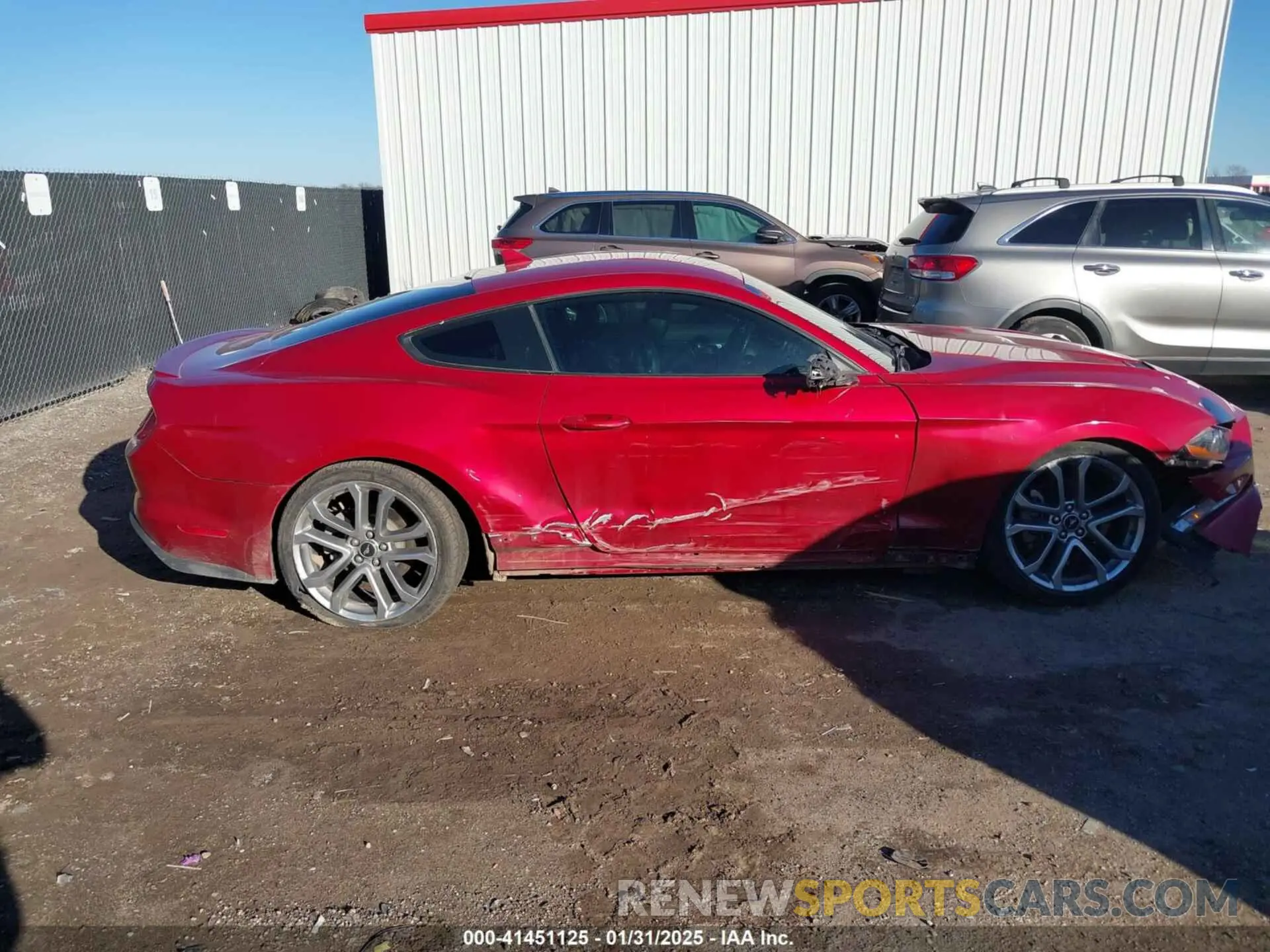 6 Photograph of a damaged car 1FA6P8TH8M5129026 FORD MUSTANG 2021
