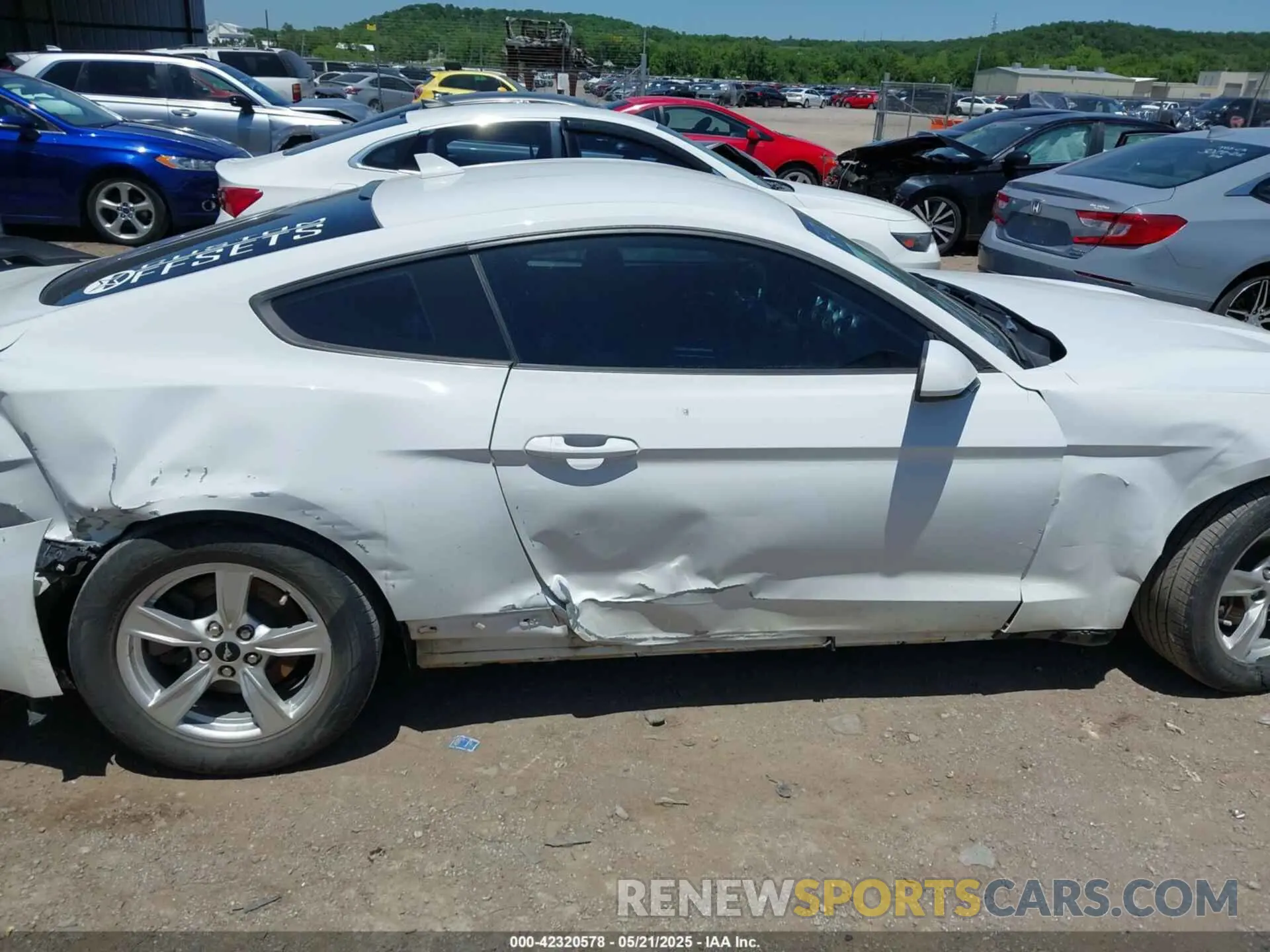 14 Photograph of a damaged car 1FA6P8TH8M5146814 FORD MUSTANG 2021