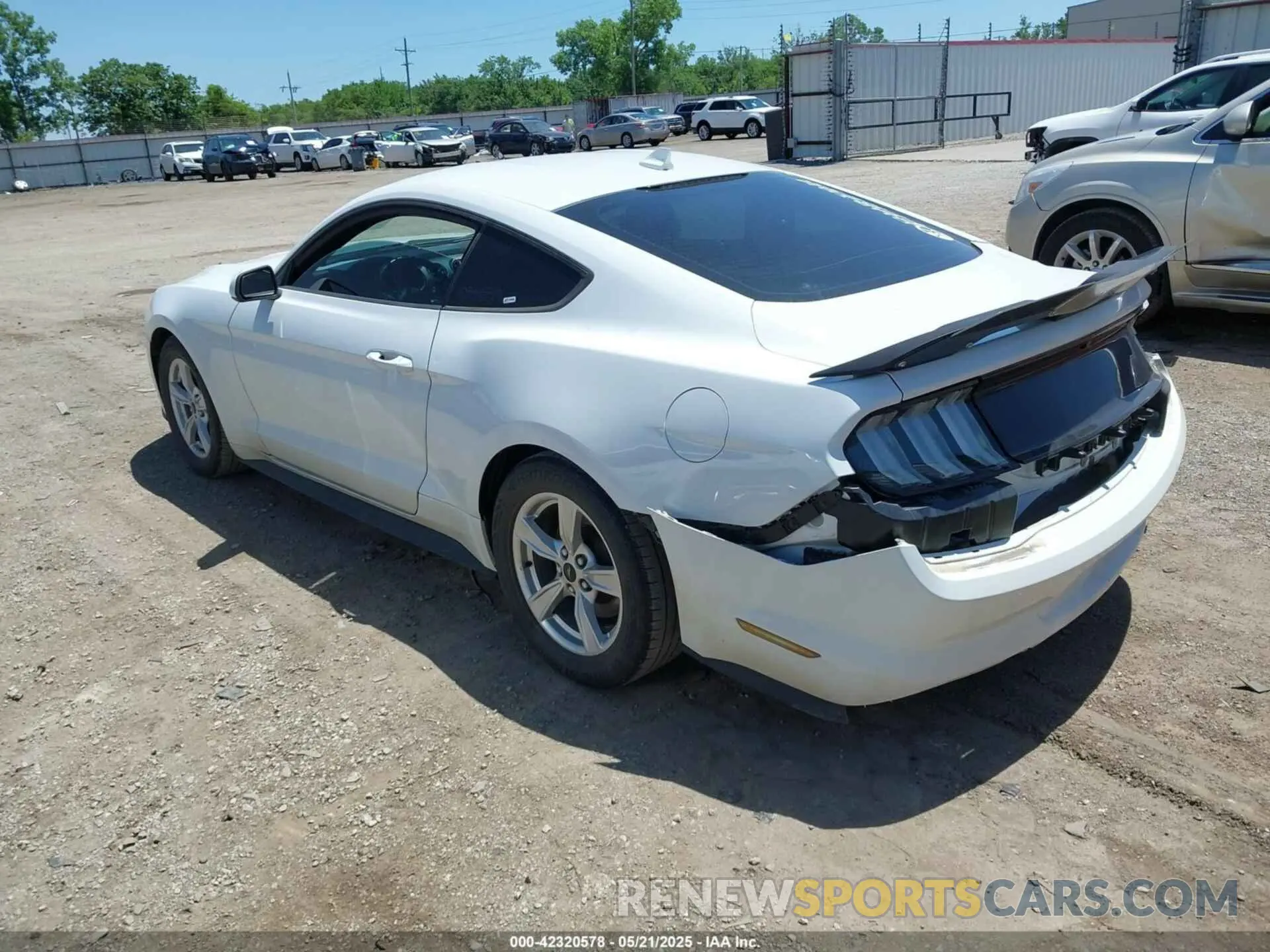 3 Photograph of a damaged car 1FA6P8TH8M5146814 FORD MUSTANG 2021