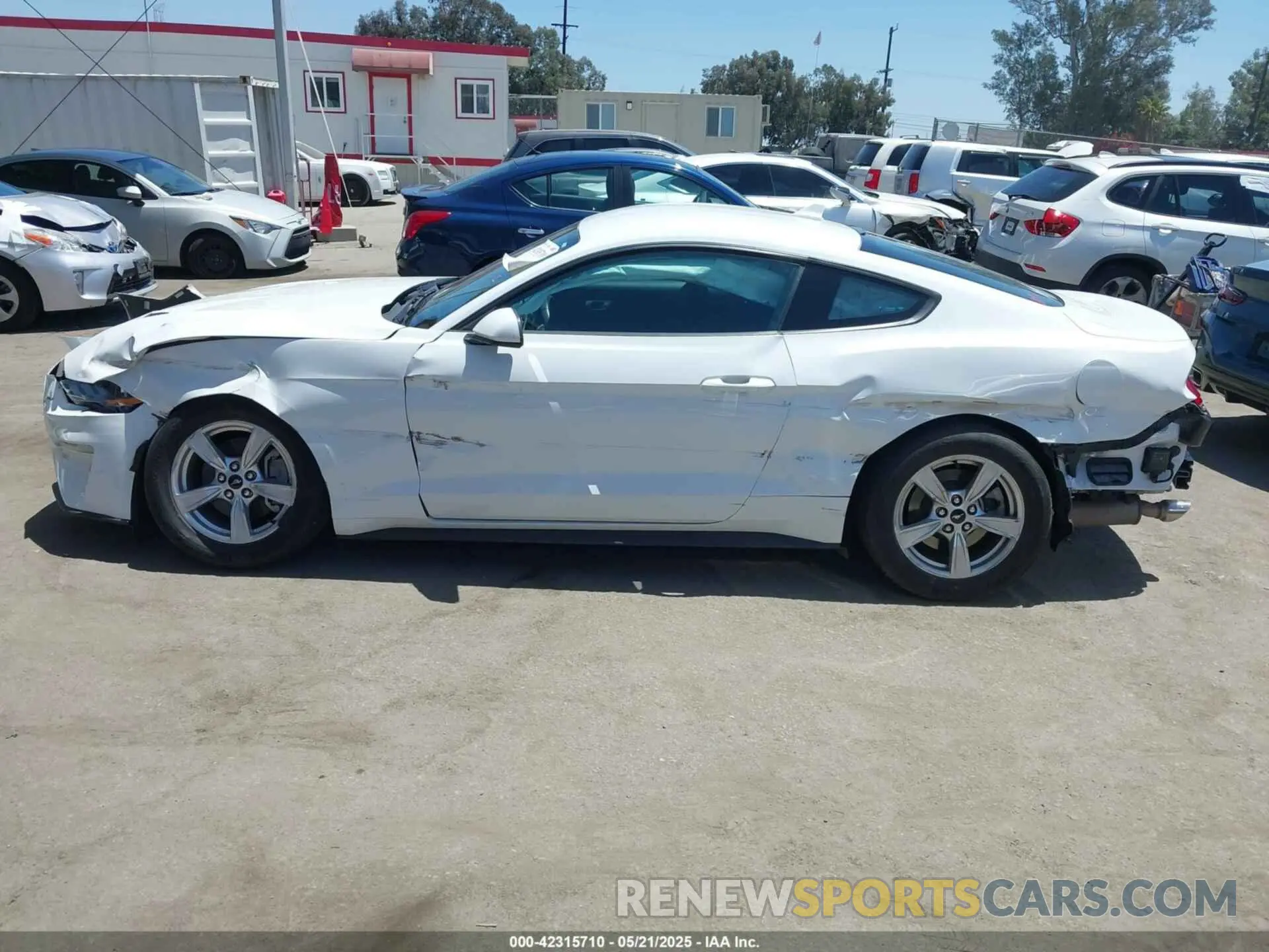 15 Photograph of a damaged car 1FA6P8TH8M5157702 FORD MUSTANG 2021