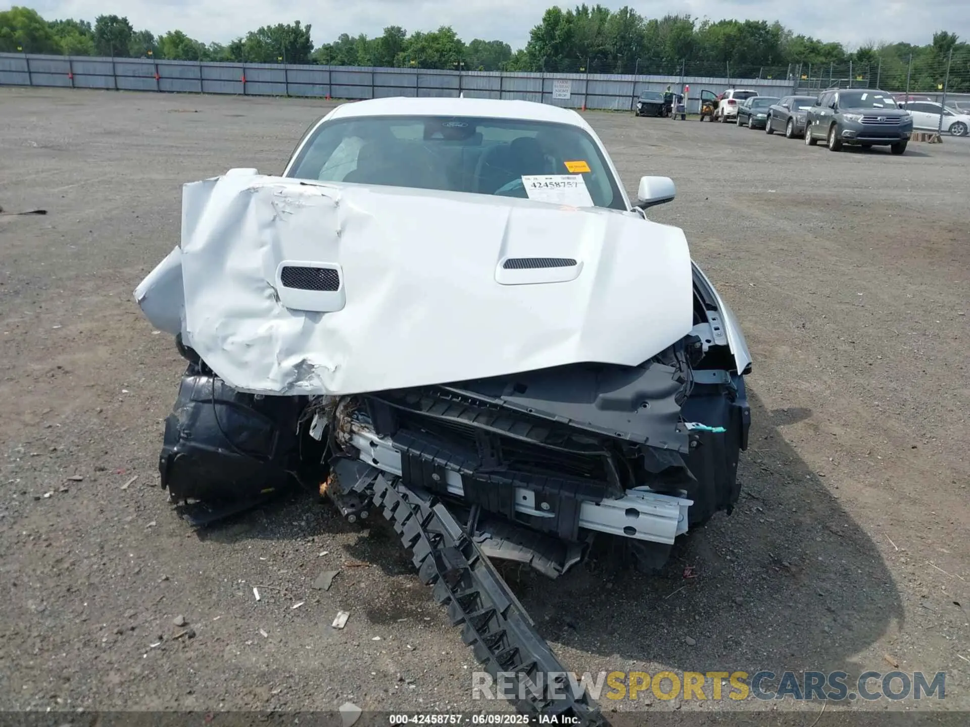 11 Photograph of a damaged car 1FA6P8THXM5153232 FORD MUSTANG 2021